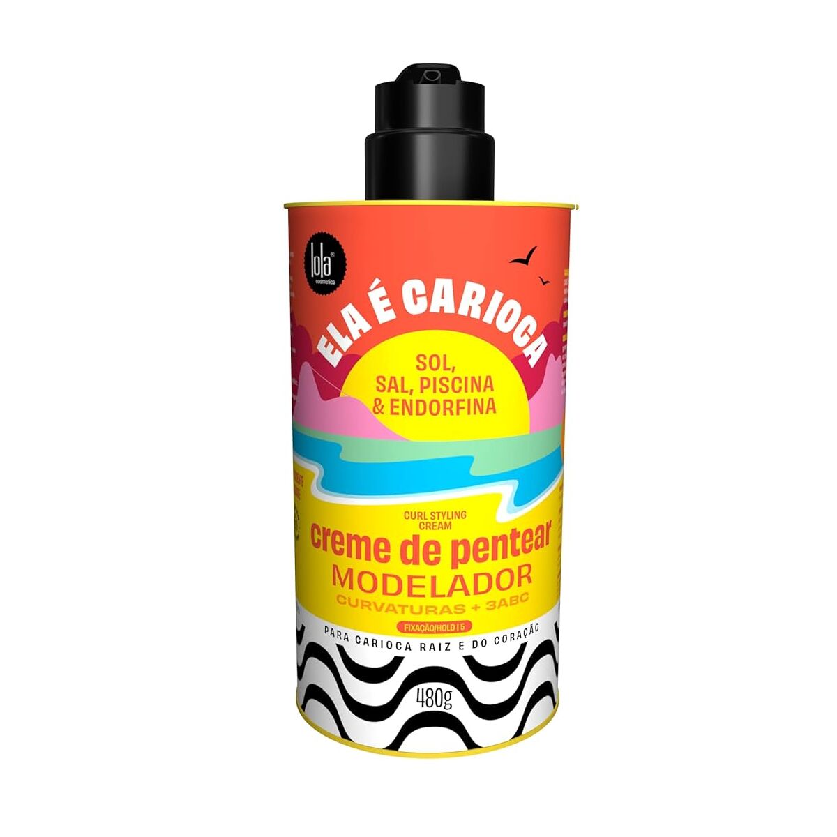 Styling Cream Lola Cosmetics Ela É Carioca 3Abc 480 g for Women skincare packaging
