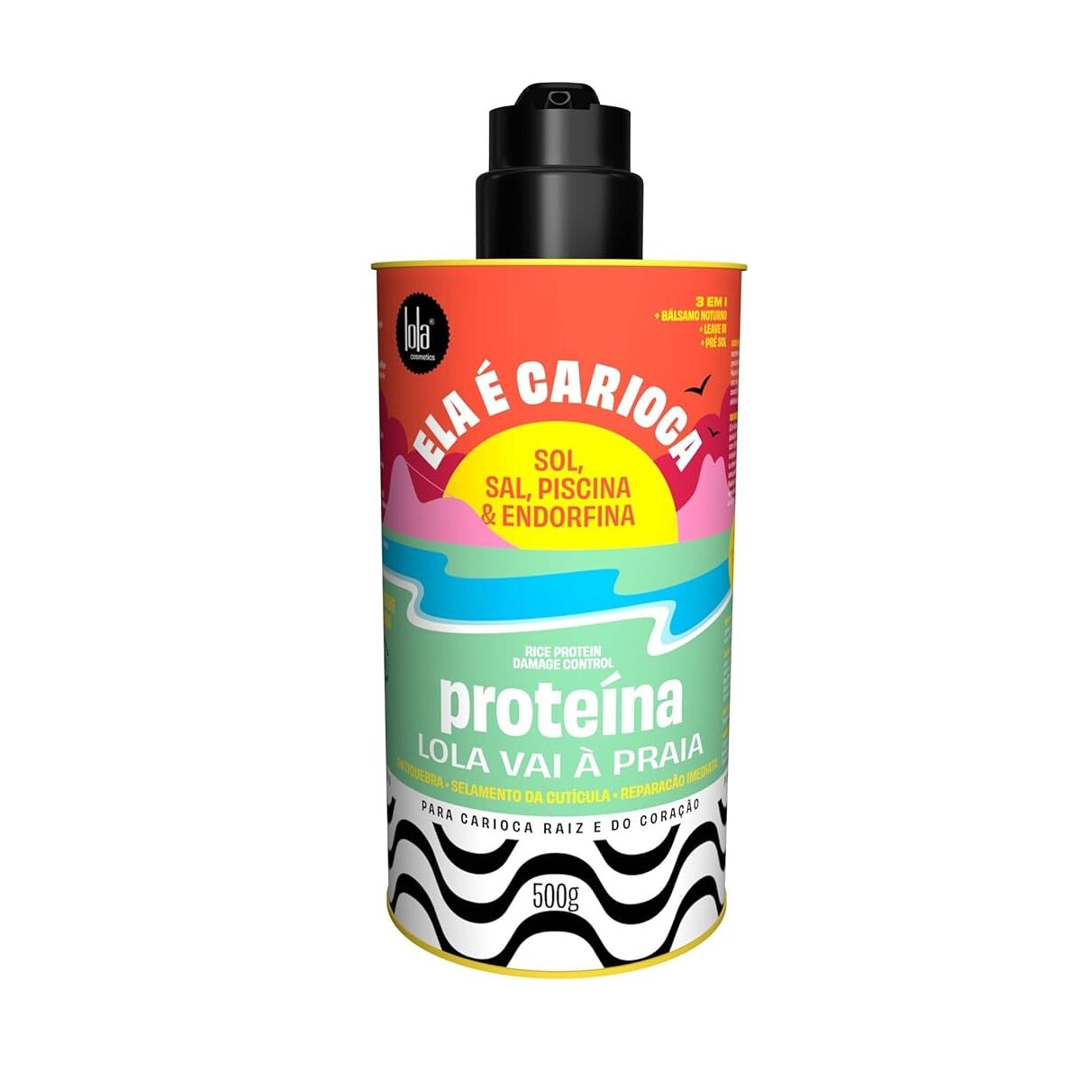 Hair Reconstruction Care Lola Cosmetics Ela É Carioca Protein 500 g for Women product packaging