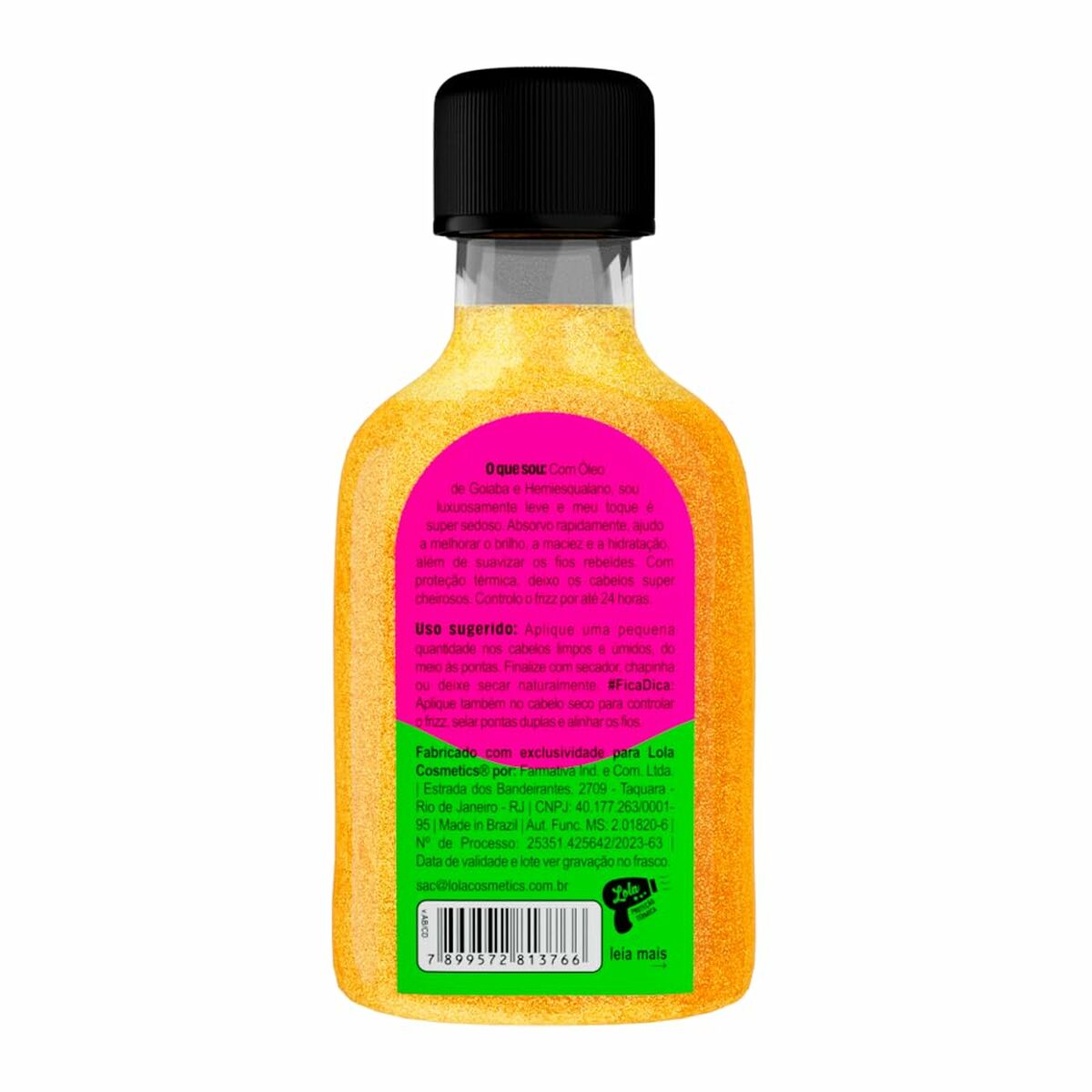Hair Oil Lola Cosmetics Xapadinha 50 ml for Women product packaging