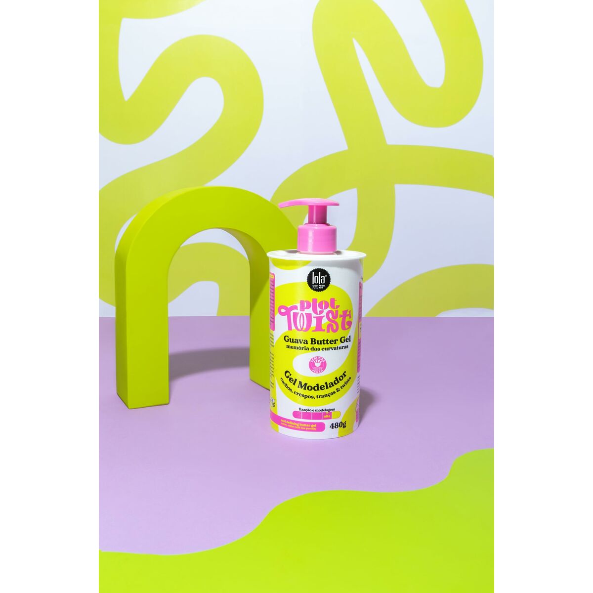 Styling Crème Lola Cosmetics 480 g product packaging