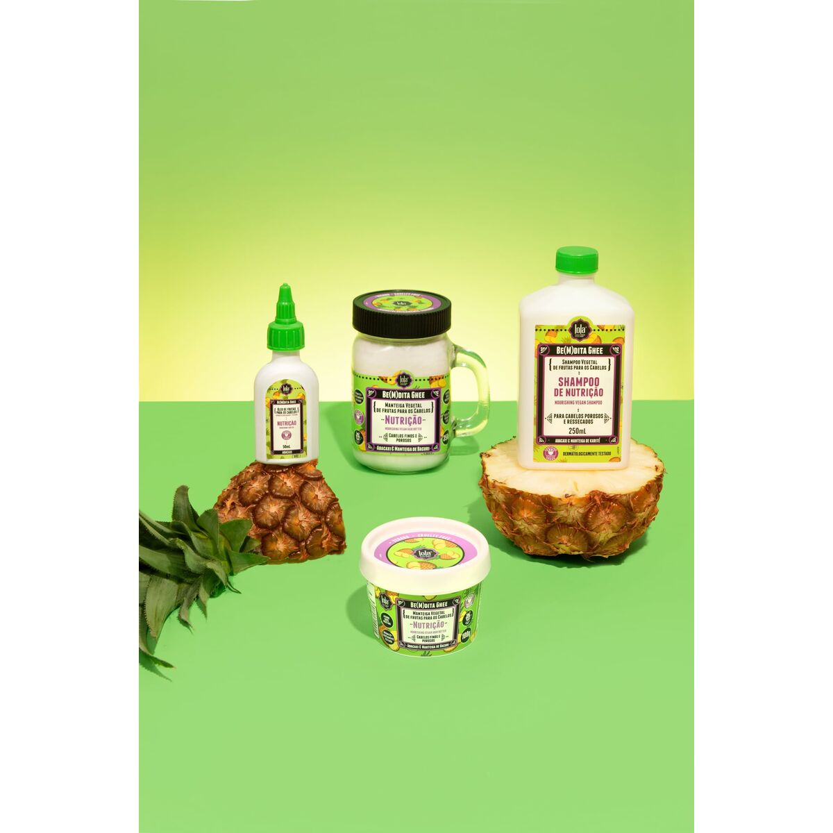 Hair Oil Lola Cosmetics Lola Be (M)Dita Ghee Pineapple 50 ml product packaging