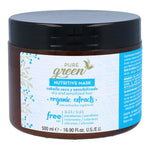 Hair Mask Pure Green Nutritive hair mask packaging