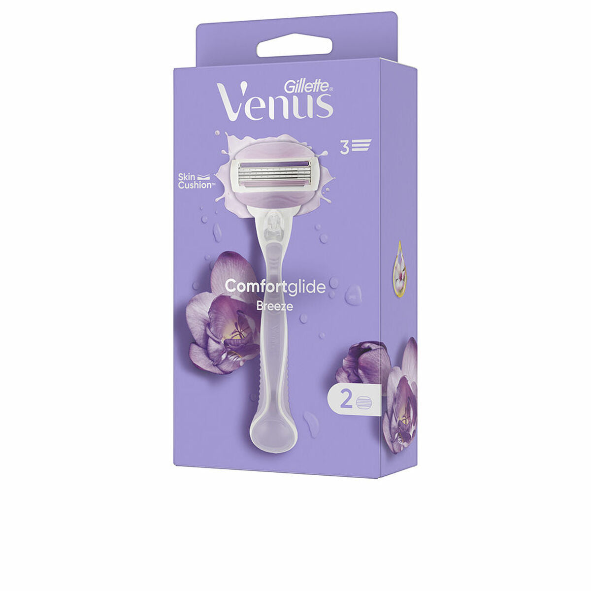 Manual shaving razor Confortglide Gillette VENUS product packaging