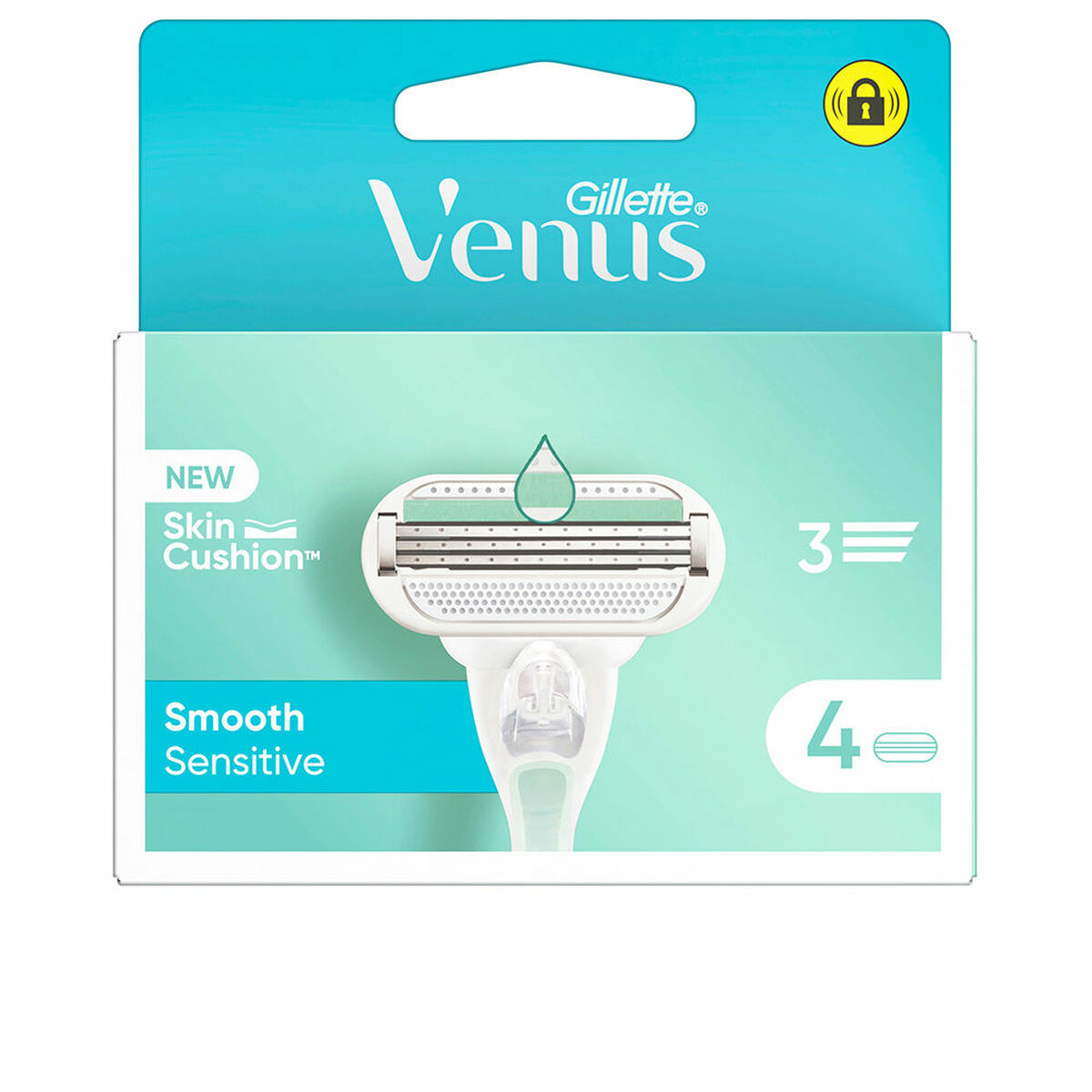 Shaving Blade Refill Gillette VENUS SMOOTH SENSITIVE product packaging