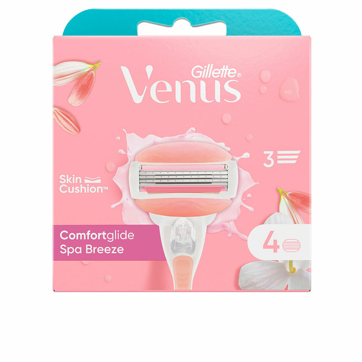 Manual shaving razor Gillette VENUS SPA BREEZE product packaging