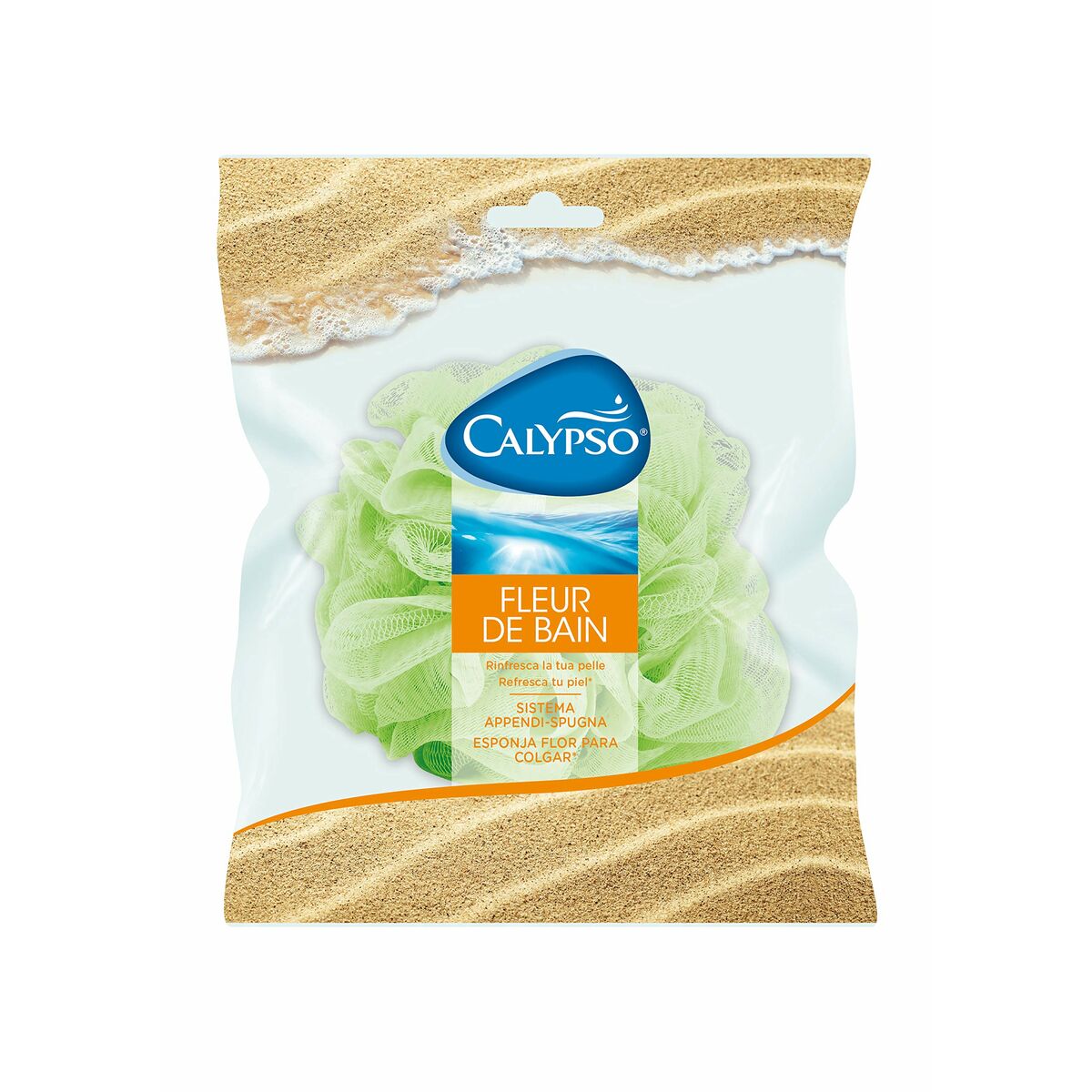 Body Sponge Calypso Fleur de Bain Leggings product packaging