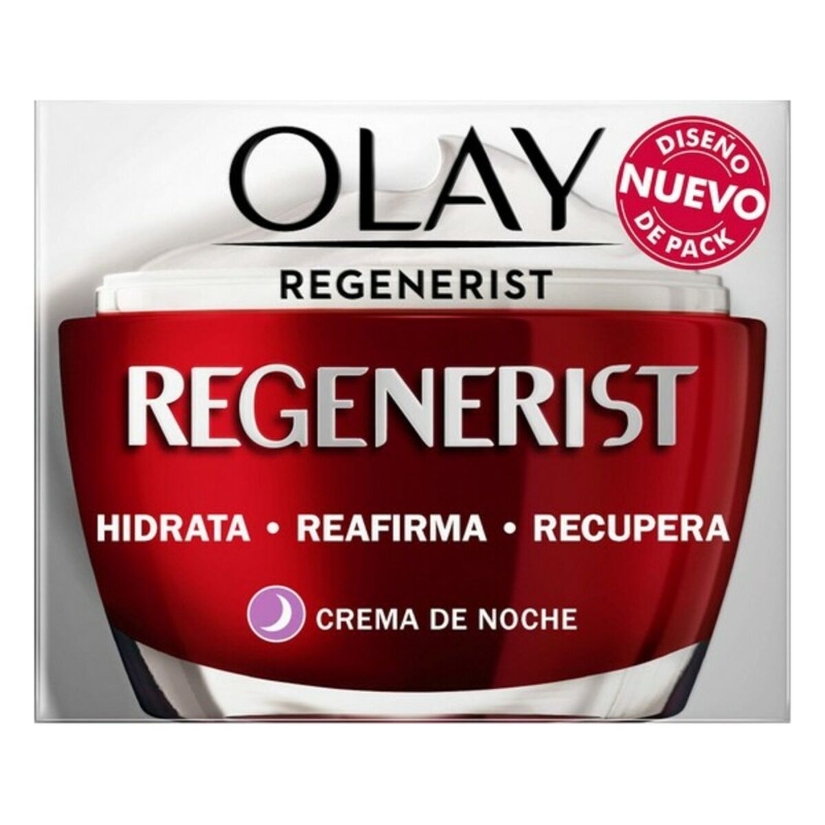 Night-time Anti-aging Cream Olay Regenerist Areas 50 ml for Women skincare packaging