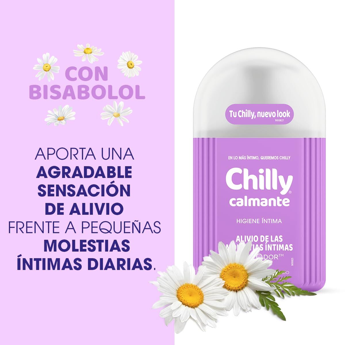 Shower Gel Chilly CALMANTE 200 ml skincare packaging
