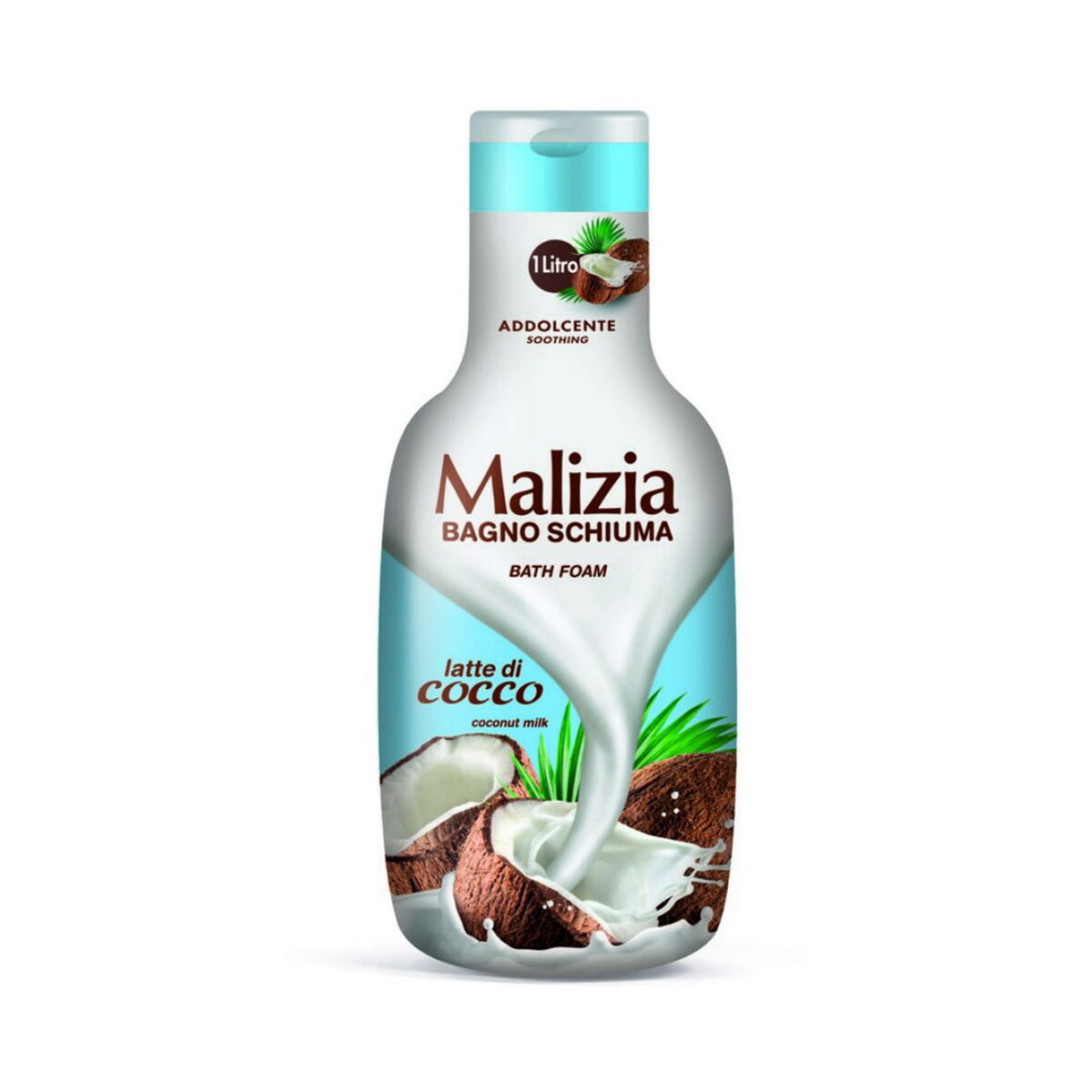 Shower Gel Malizia Coconut 1 L skincare packaging