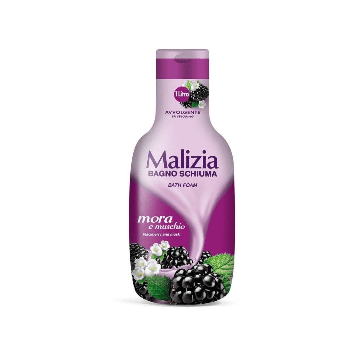 Shower Gel Malizia Mora & Muschio 1 L skincare packaging