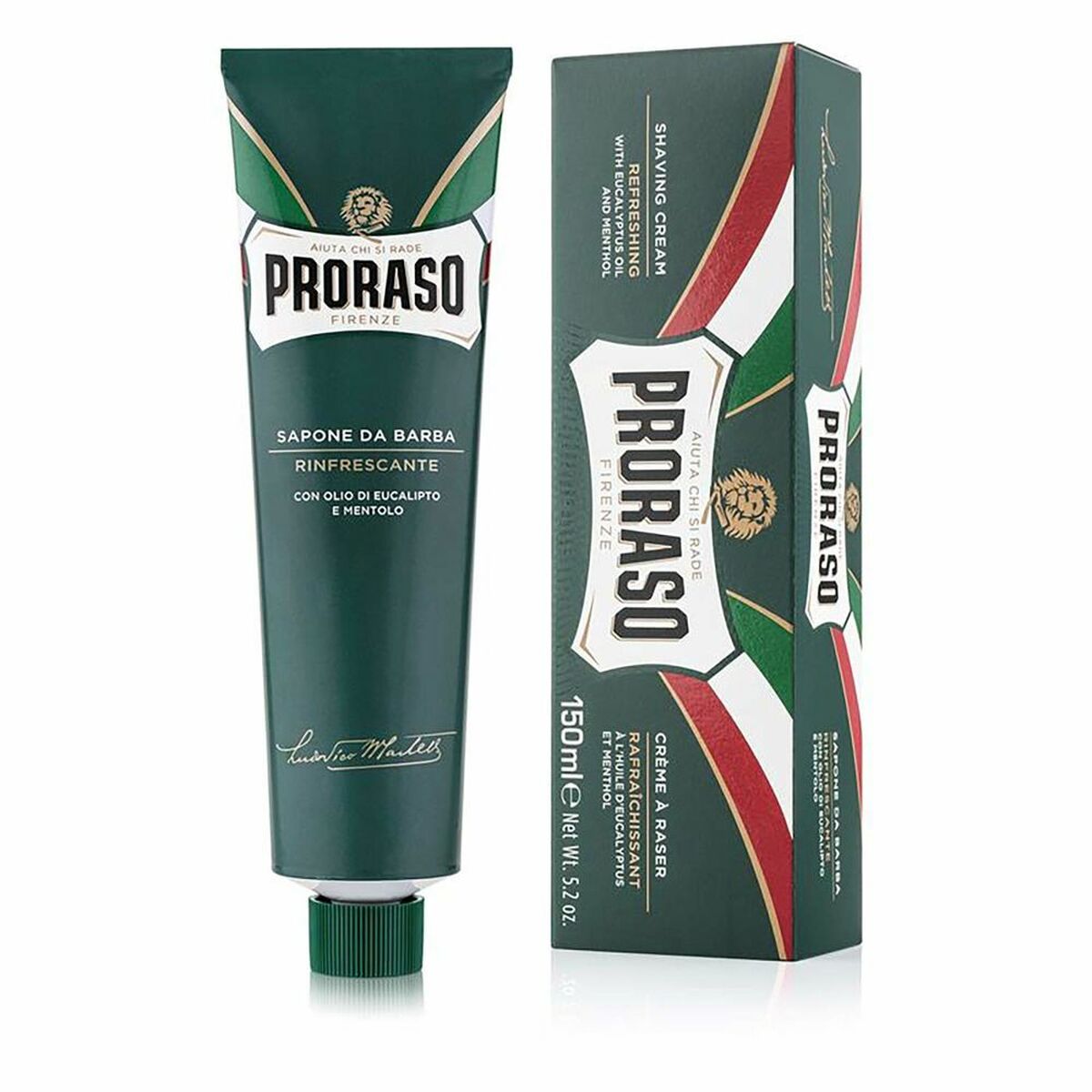 Shaving Cream Proraso 8876 150 ml for Men skincare packaging