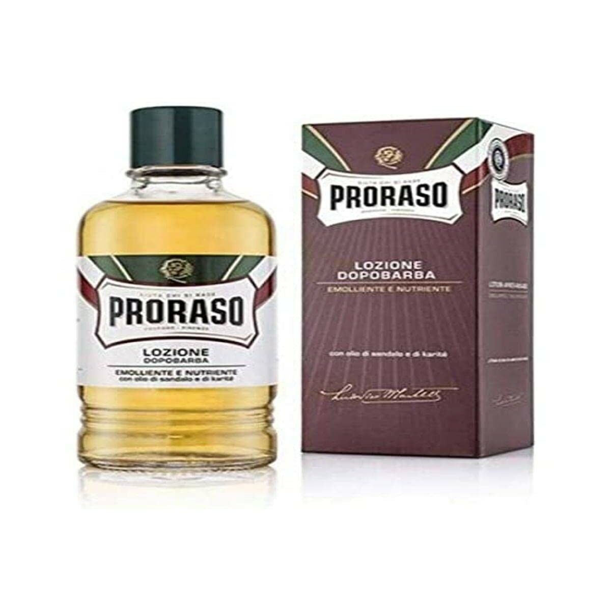 Aftershave Lotion Proraso Sandalwood 400 ml skincare packaging