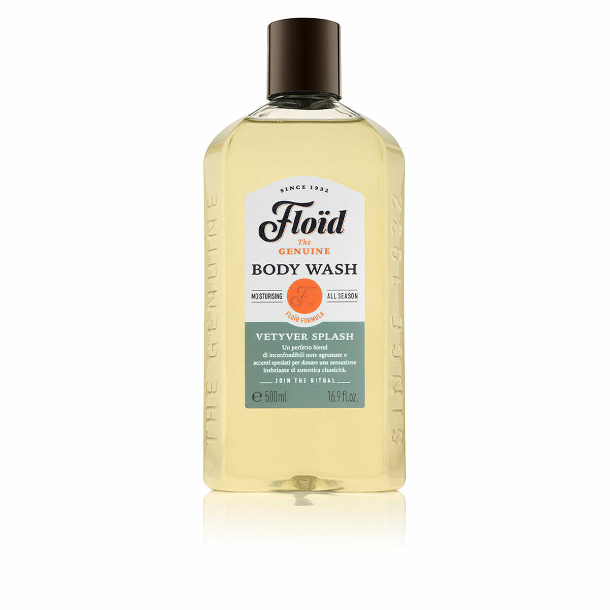 Bath Gel Floïd Floïd 500 ml for Men skincare packaging