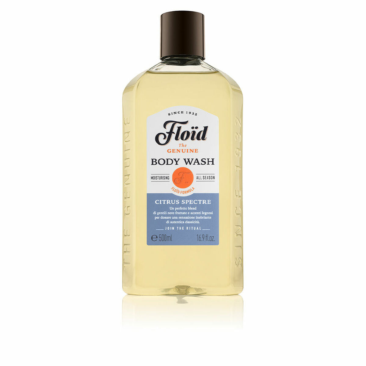 Bath Gel Floïd Floïd 500 ml for Men skincare packaging