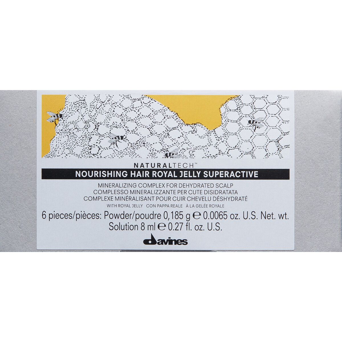 Hair Spray Davines product packaging