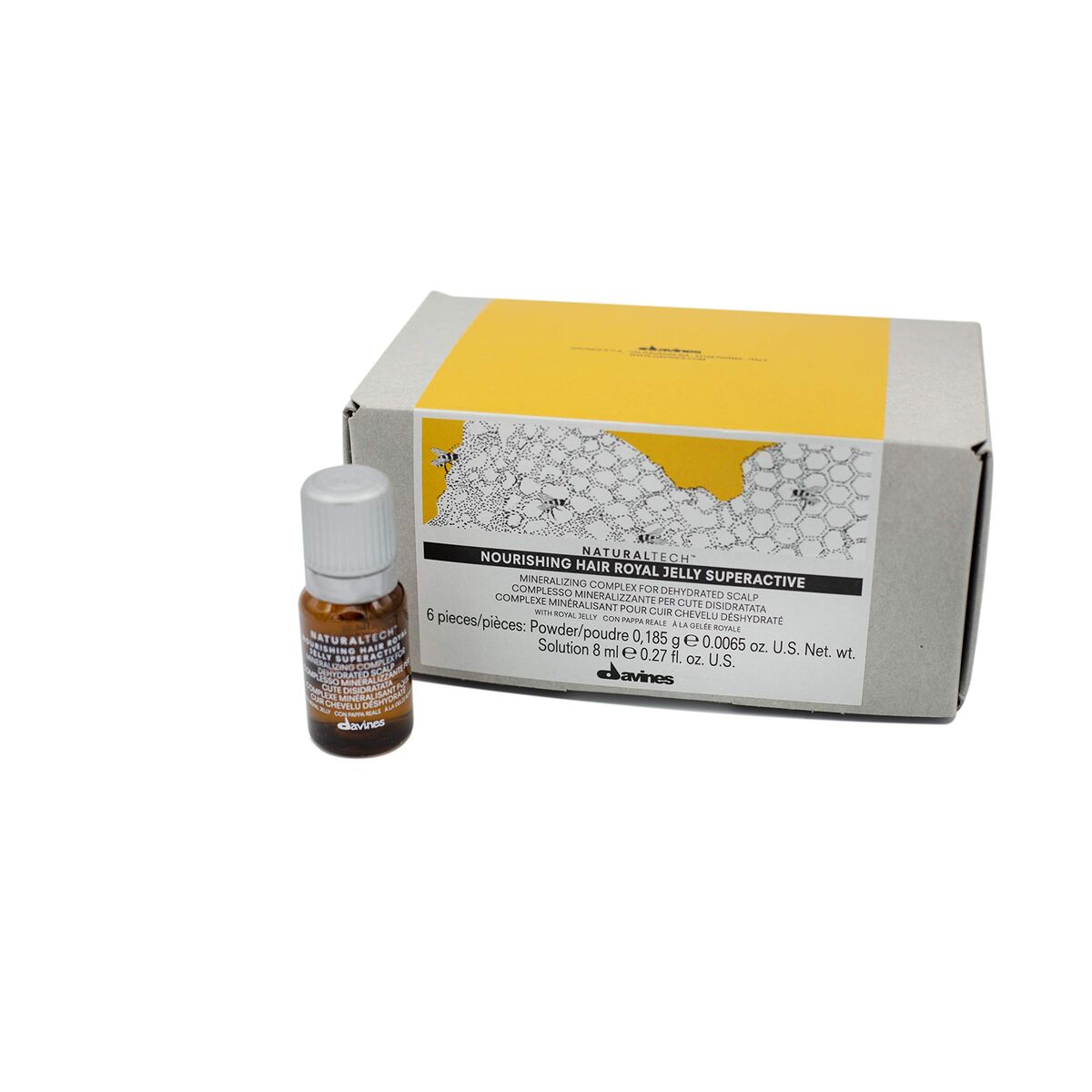 Hair Spray Davines product packaging