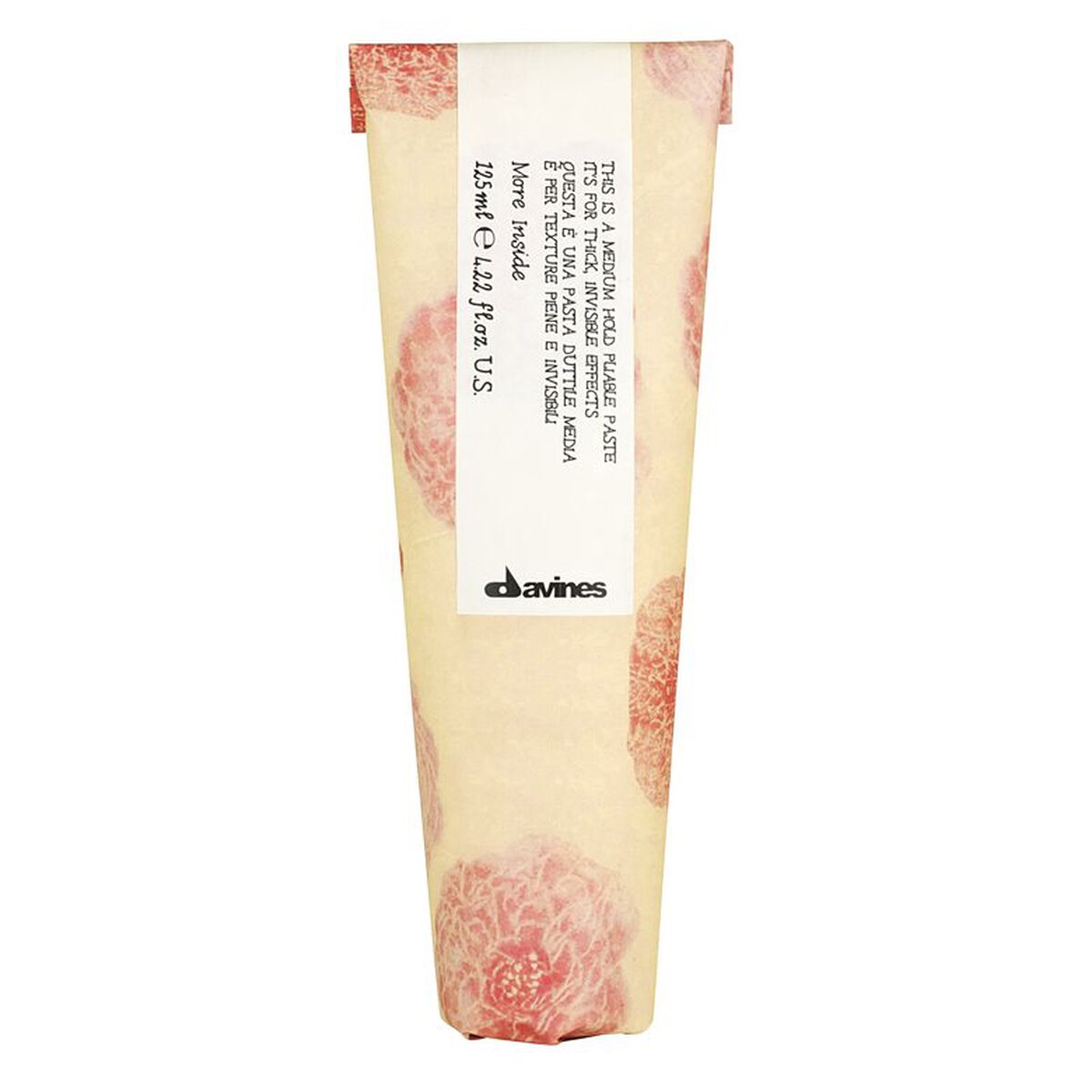 Hair Paste Davines Mi Medium Hold Pliable Paste 125 ml for Women product packaging