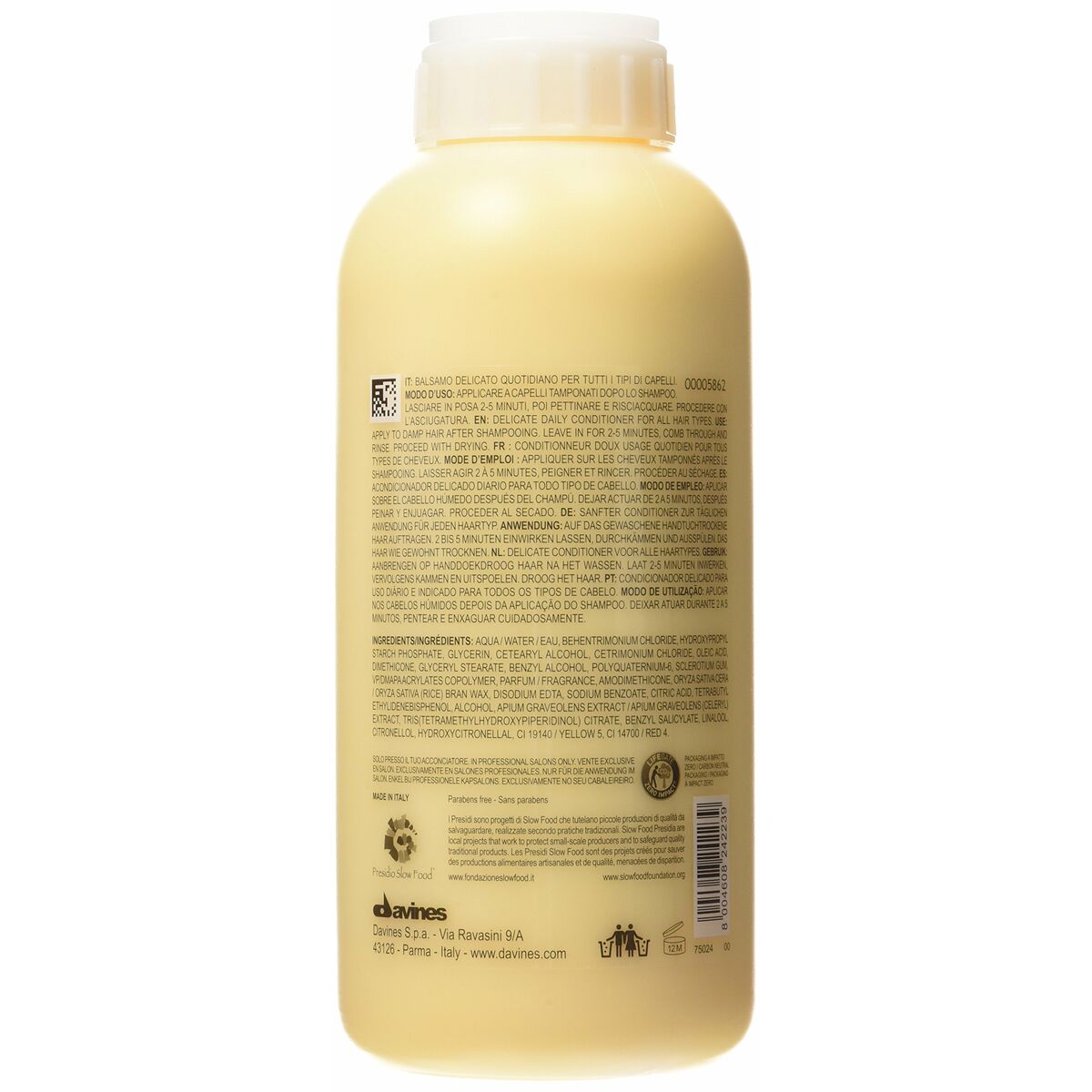 Conditioner Davines 1 L conditioner bottle