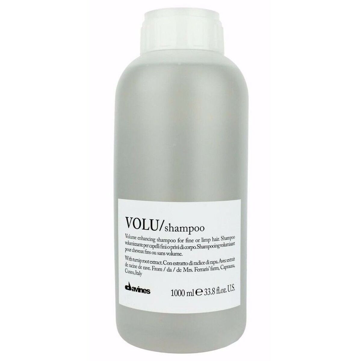 Volumising Shampoo Davines Minu 1 L for Women shampoo bottle