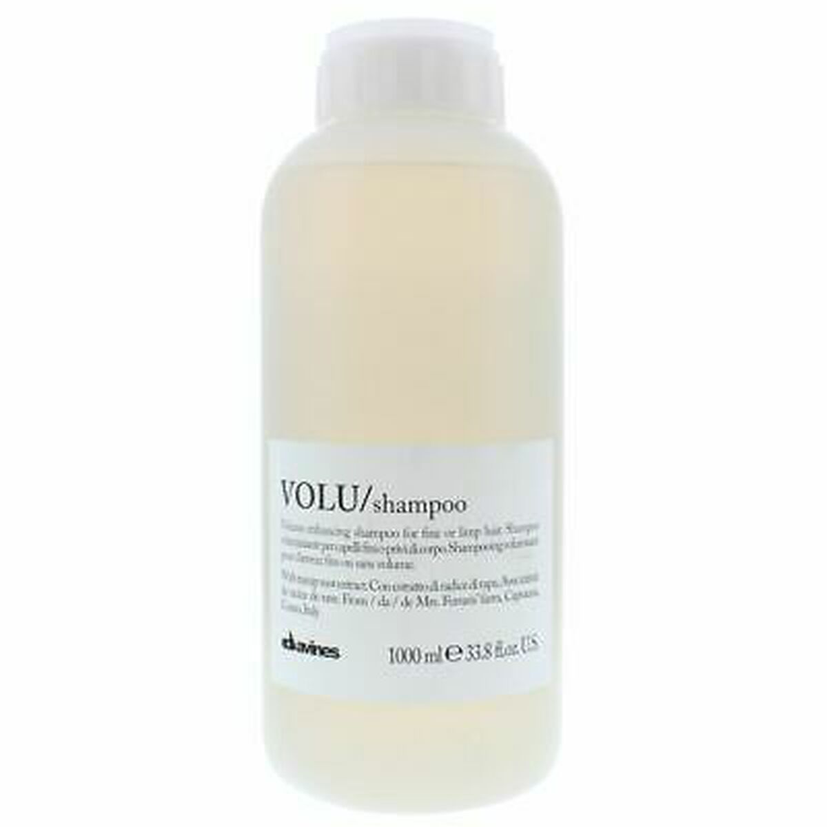 Volumising Shampoo Davines Minu 1 L for Women shampoo bottle