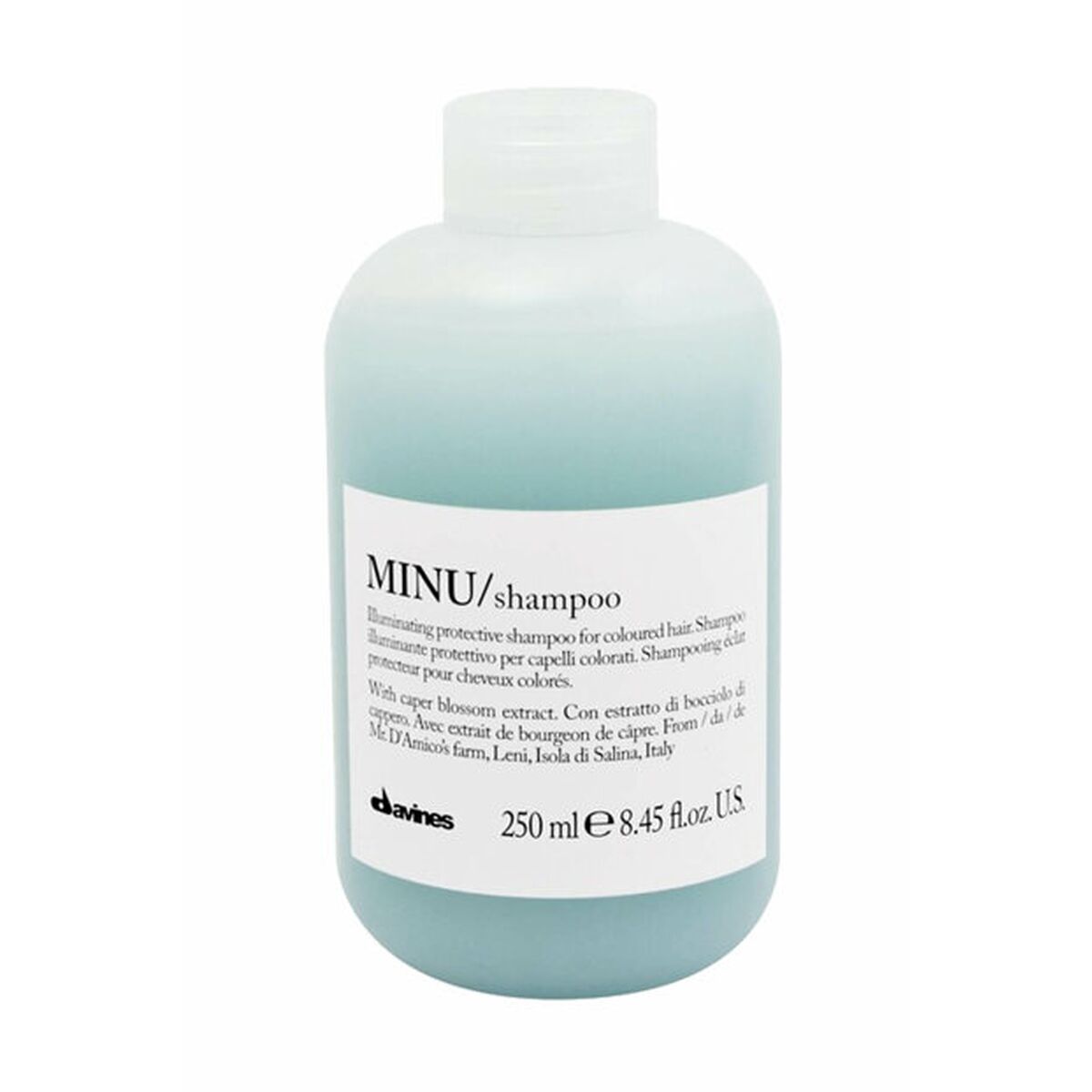 Shampoo Davines Minu 75 ml for Women shampoo bottle