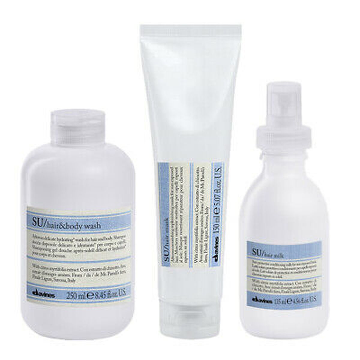 Dry Shampoo Davines Su Hair Milk 50 ml shampoo bottle