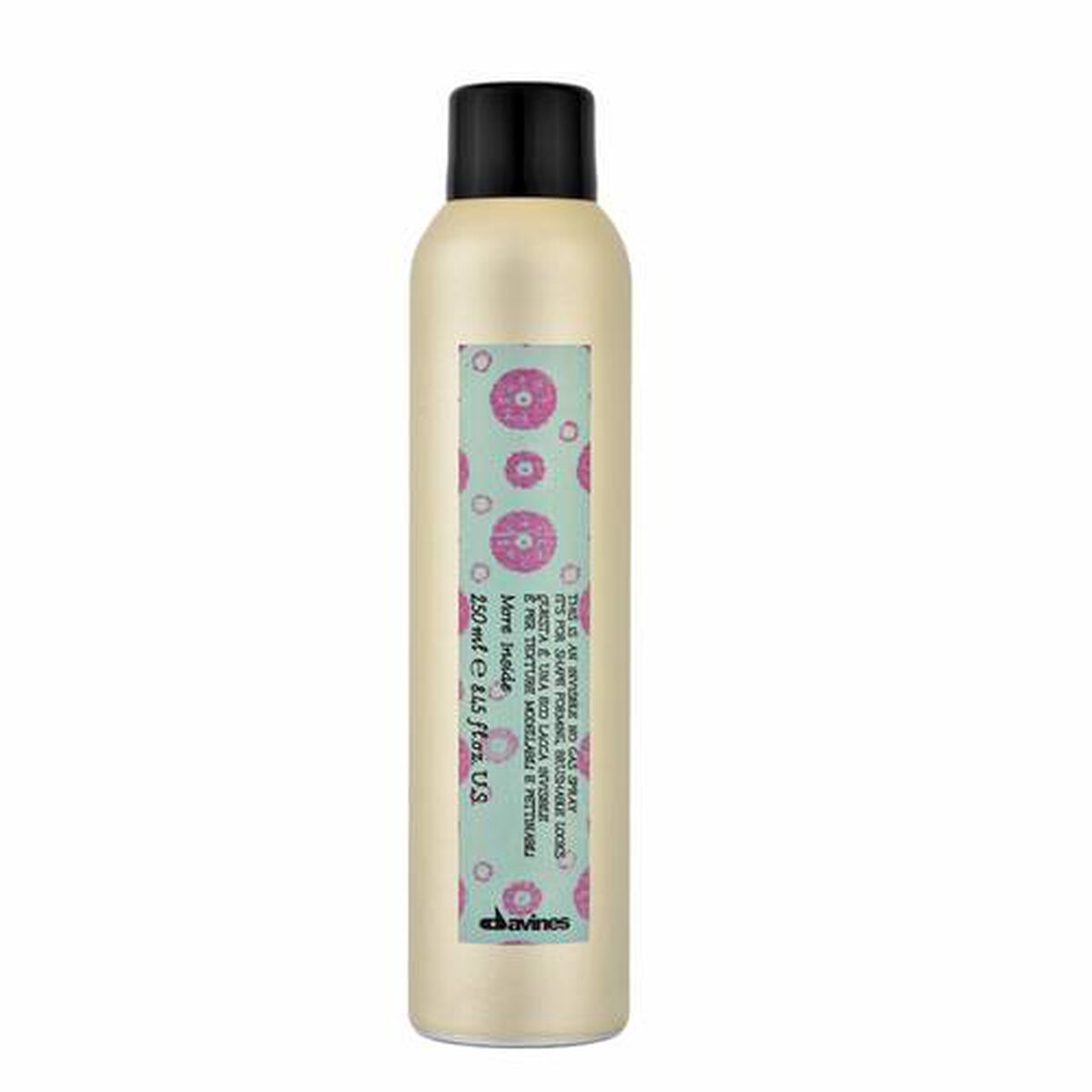 Medium Hold Spray Davines Mi Invisible No Gas Spray 250 ml for Women product packaging