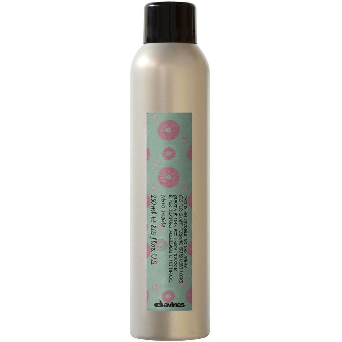 Medium Hold Spray Davines Mi Invisible No Gas Spray 250 ml for Women product packaging