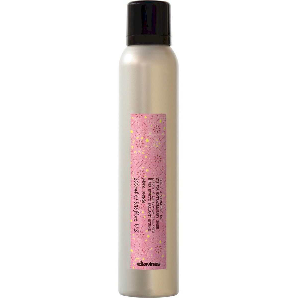 Spray Shine for Hair Davines Mi Shimmering Mist 200 ml for Women product packaging