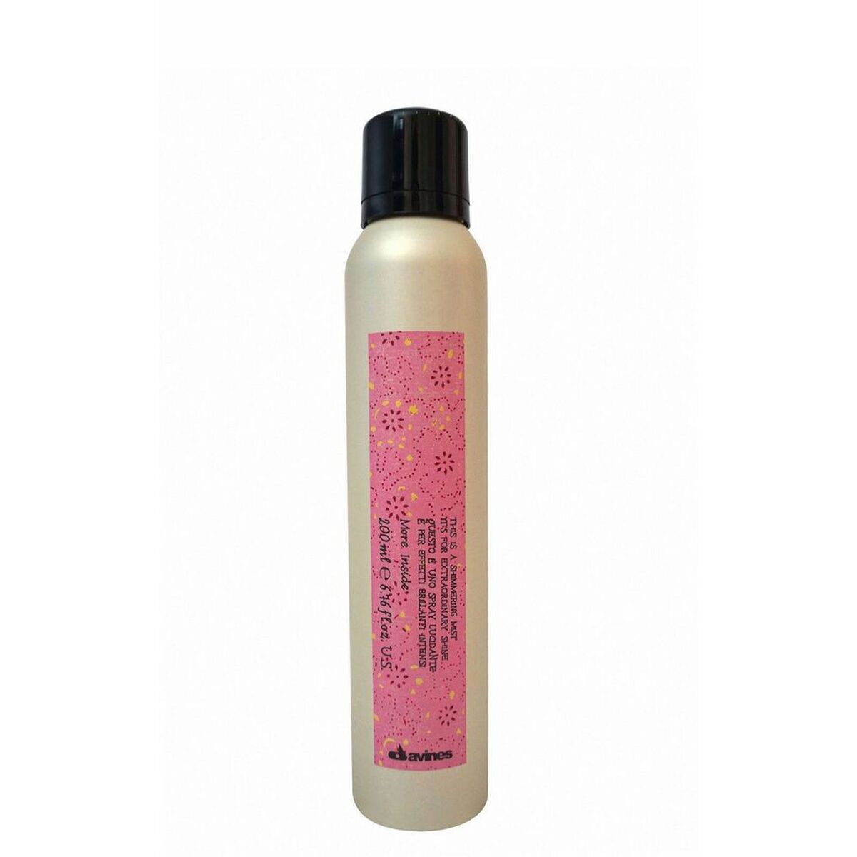 Spray Shine for Hair Davines Mi Shimmering Mist 200 ml for Women product packaging