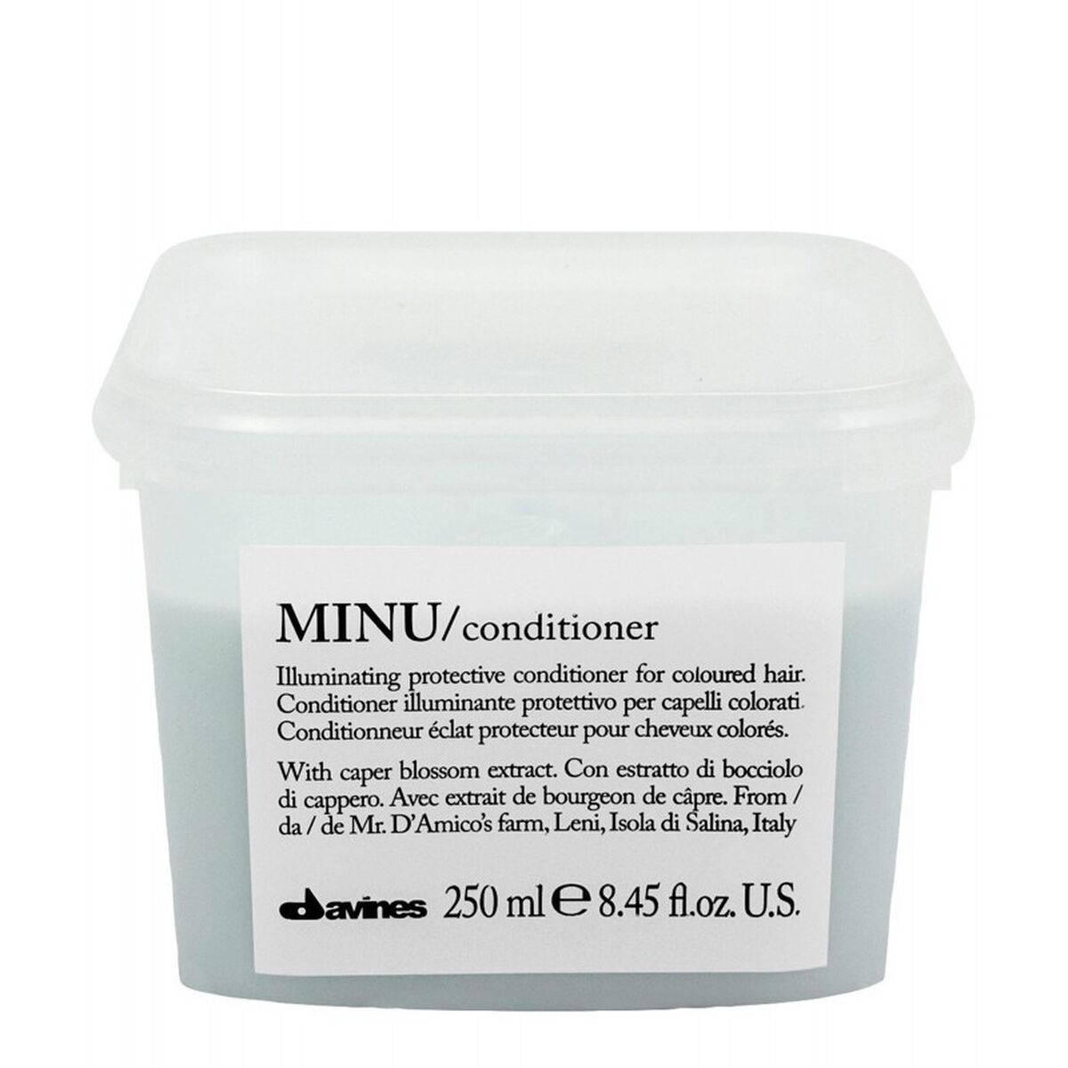 Conditioner Davines Minu 250 ml conditioner bottle