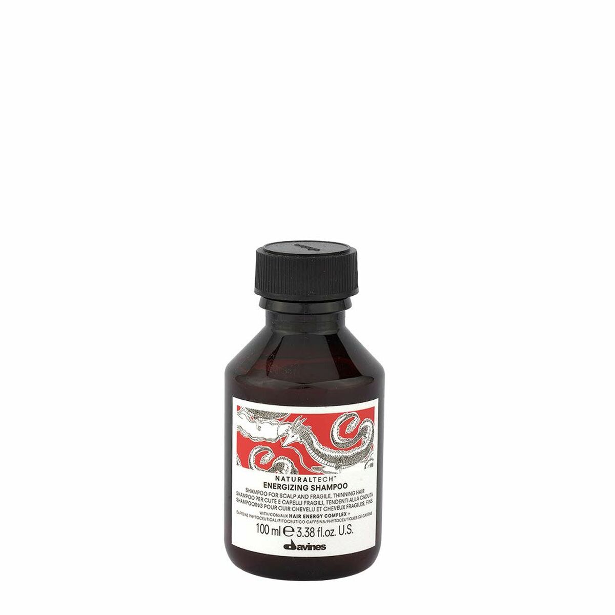 Purifying Shampoo Davines Energizante 100 ml shampoo bottle