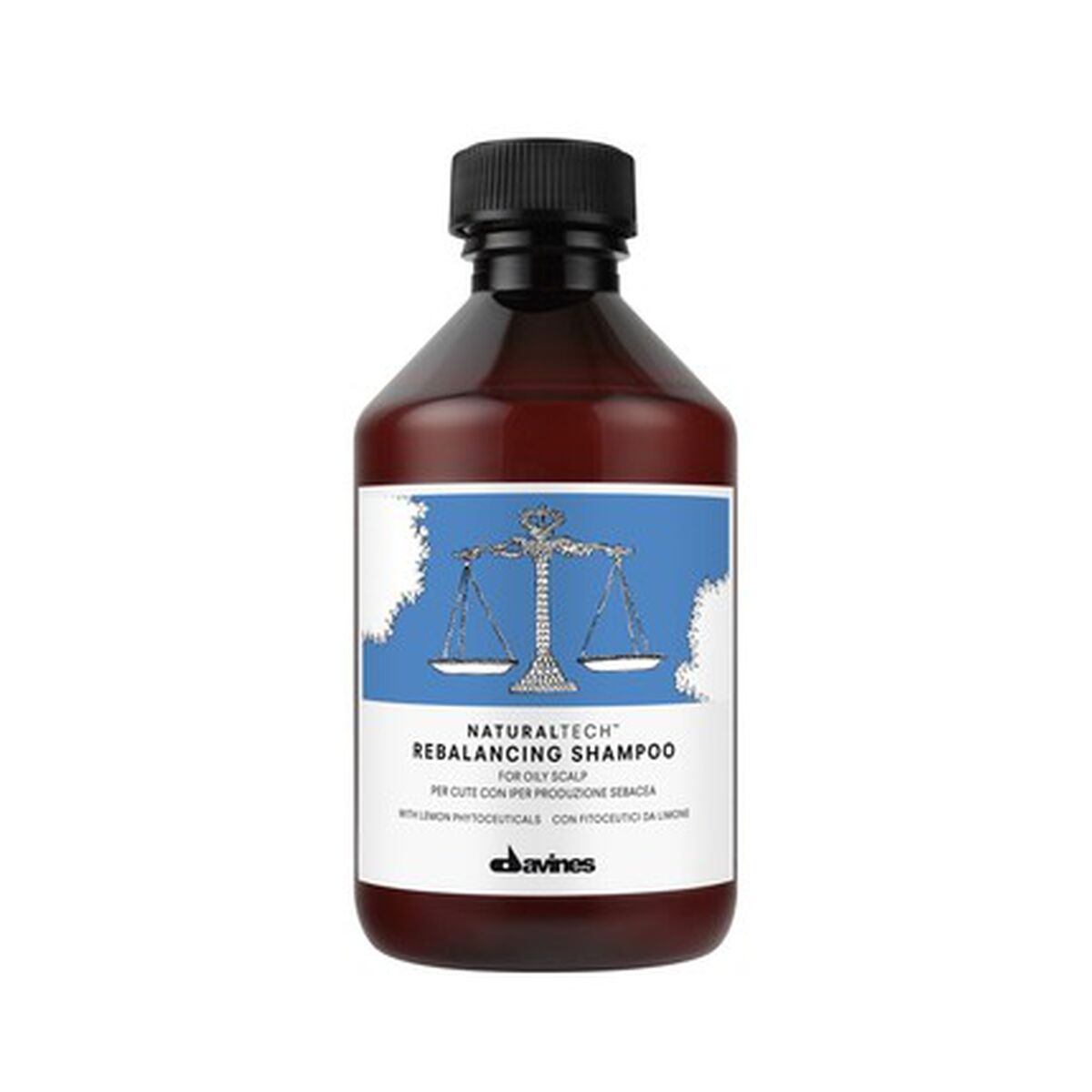 Moisturizing Shampoo Davines Regulador 100 ml shampoo bottle