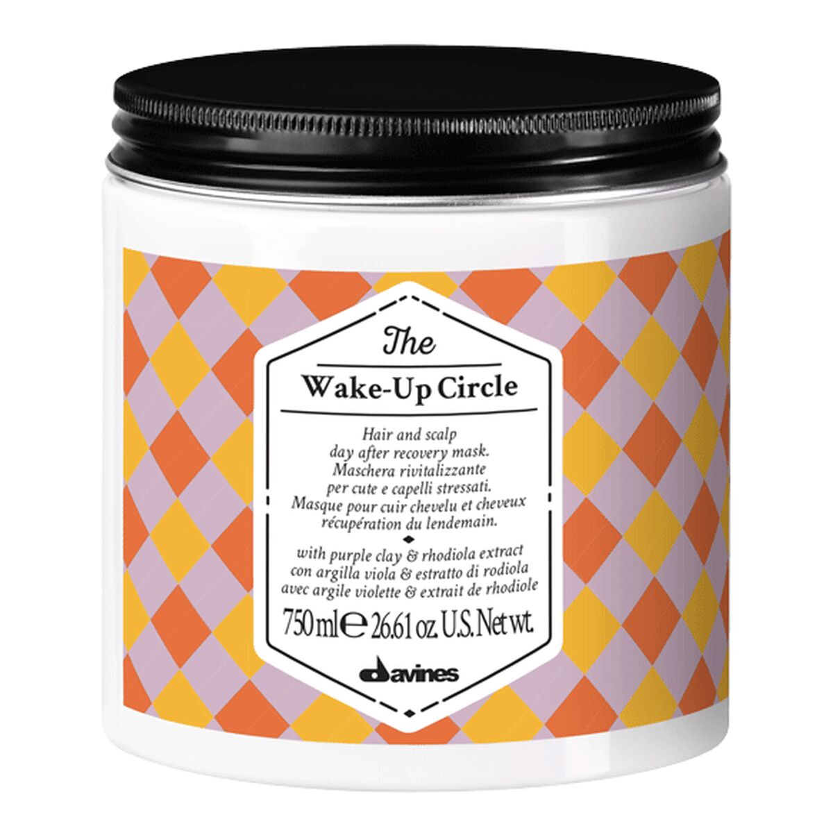 Nourishing Shampoo Davines Tcc The Wake-Up Circle 750 ml shampoo bottle