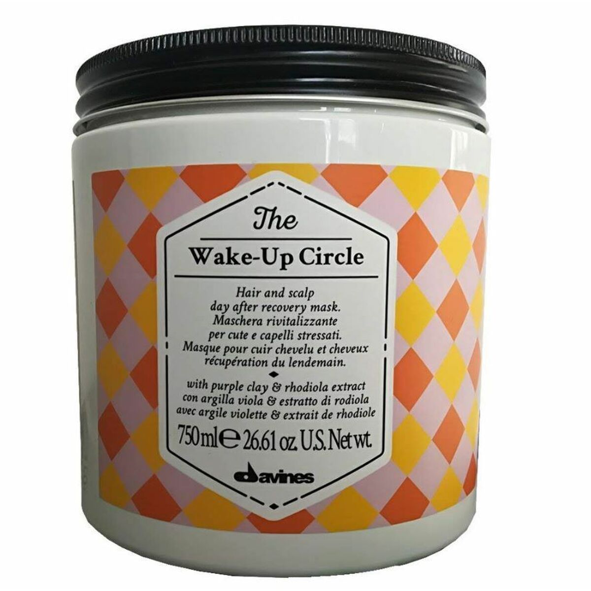 Nourishing Shampoo Davines Tcc The Wake-Up Circle 750 ml shampoo bottle