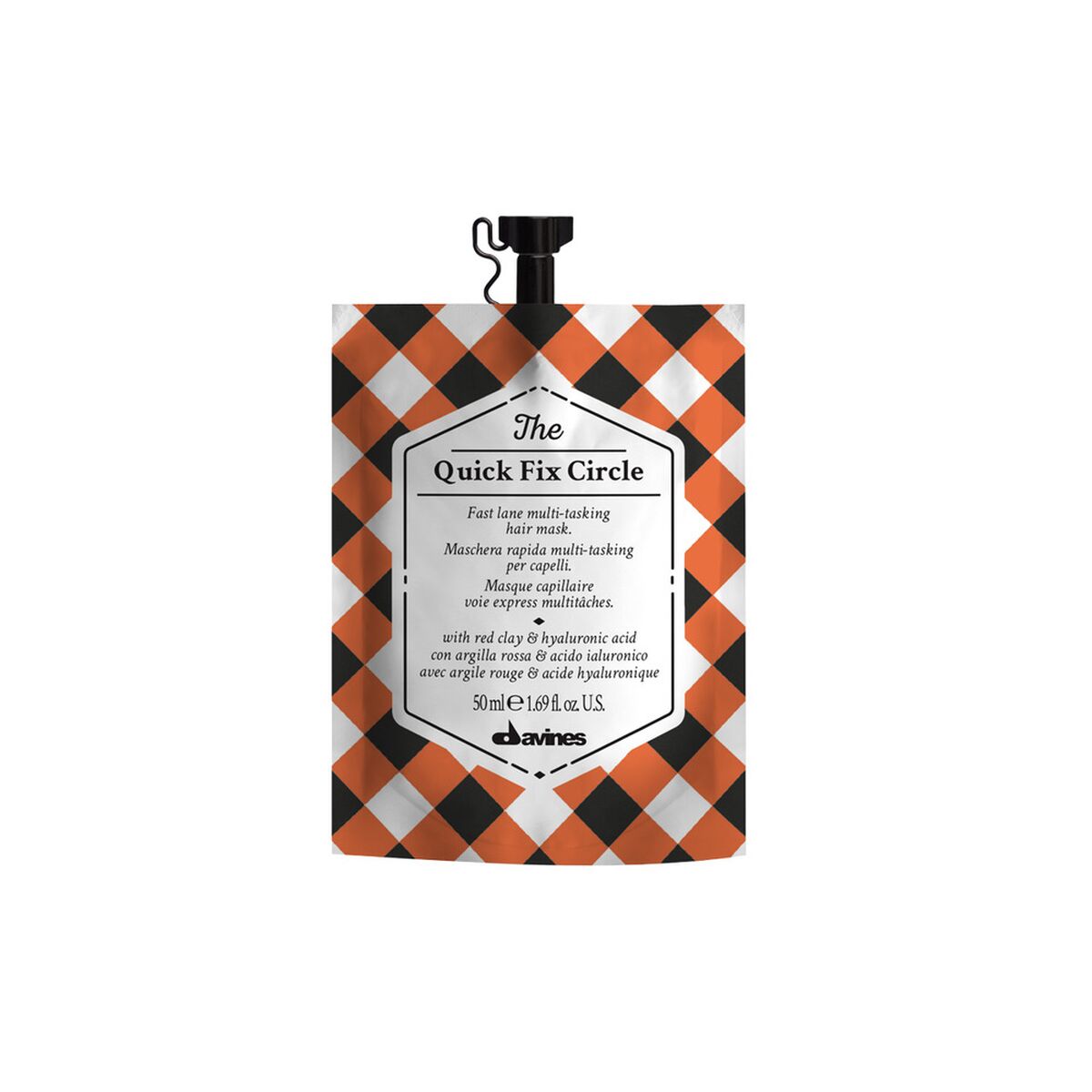 Hair Mask Davines Tcc The Quick Fix Circle 50 ml hair mask packaging