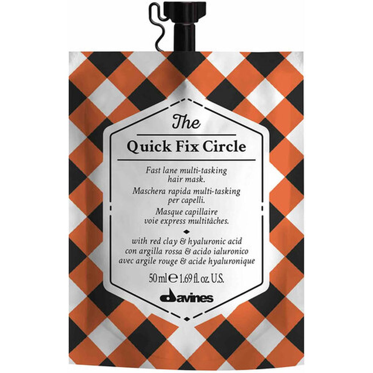 Hair Mask Davines Tcc The Quick Fix Circle 50 ml hair mask packaging