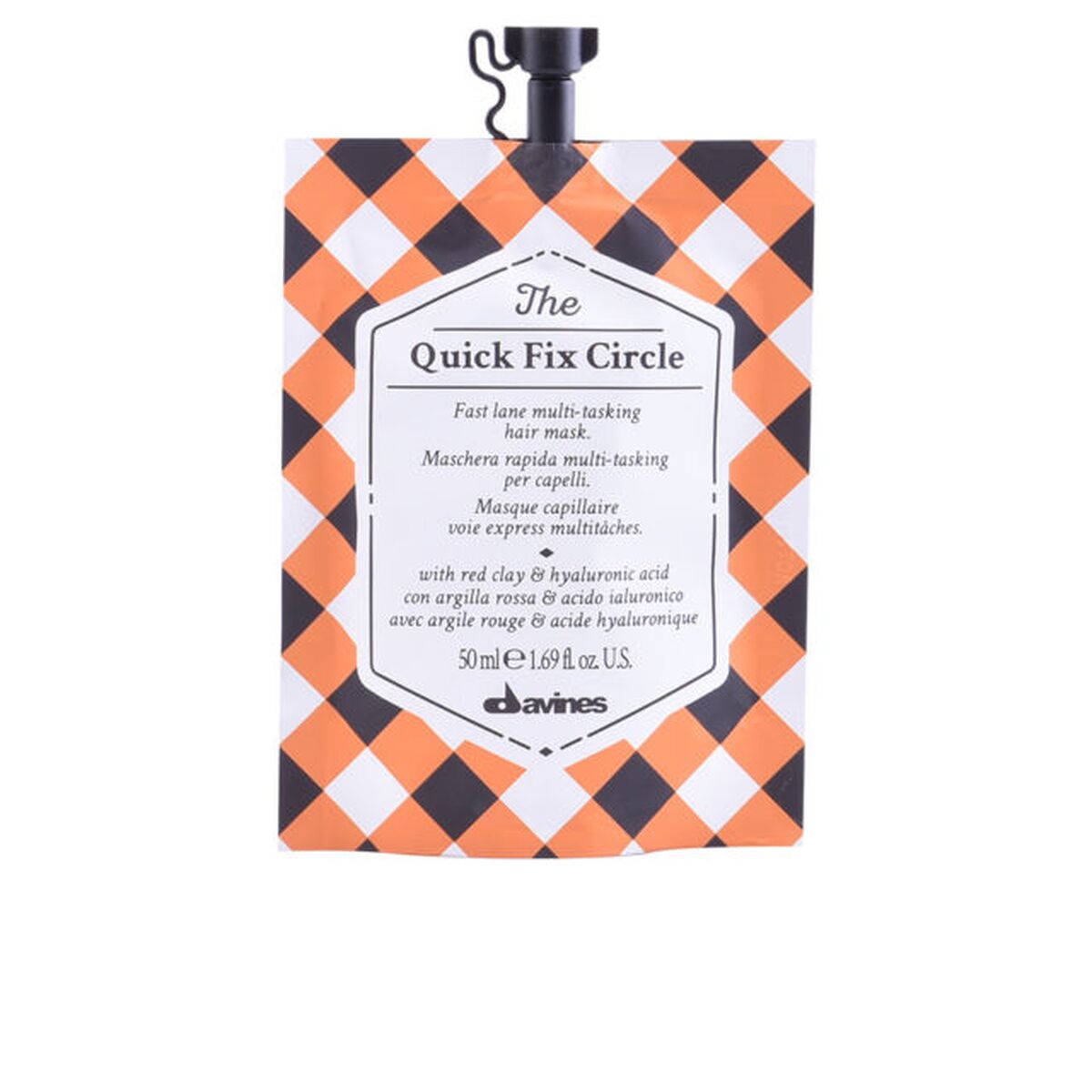 Hair Mask Davines Tcc The Quick Fix Circle 50 ml hair mask packaging