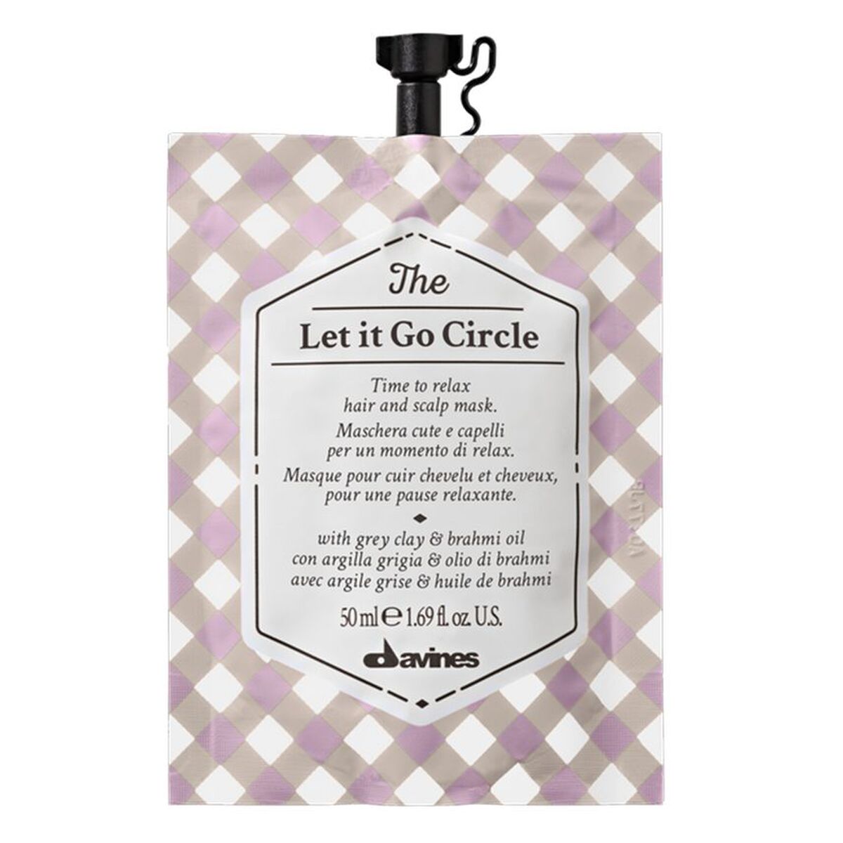 Hair Mask Davines Tcc The Let It Go Circle 50 ml hair mask packaging