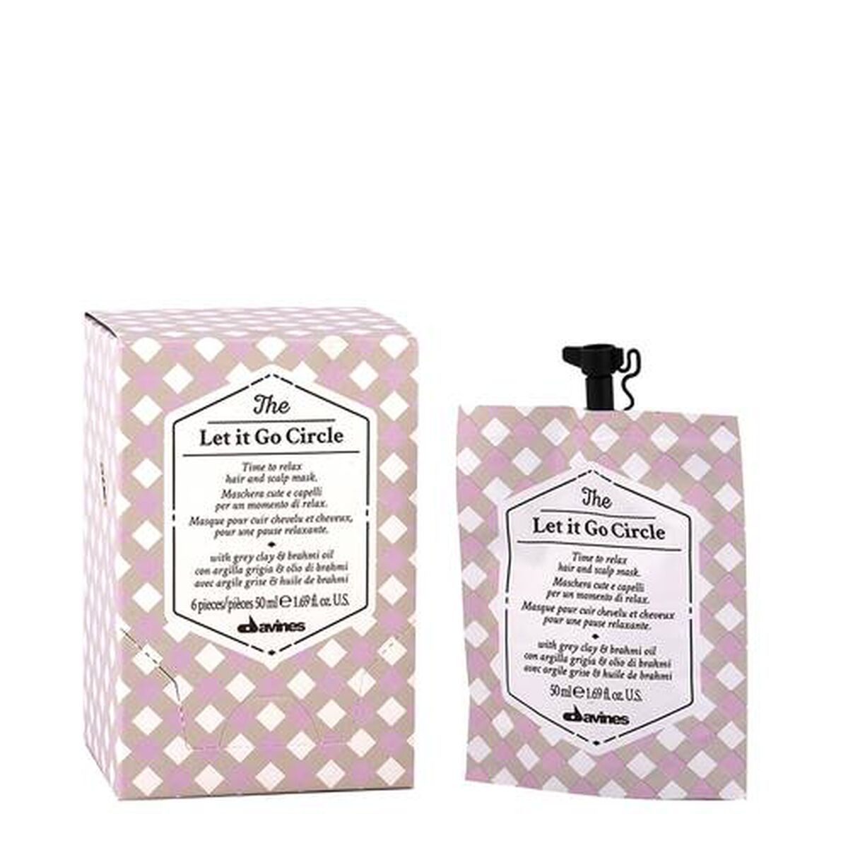 Hair Mask Davines Tcc The Let It Go Circle 50 ml hair mask packaging