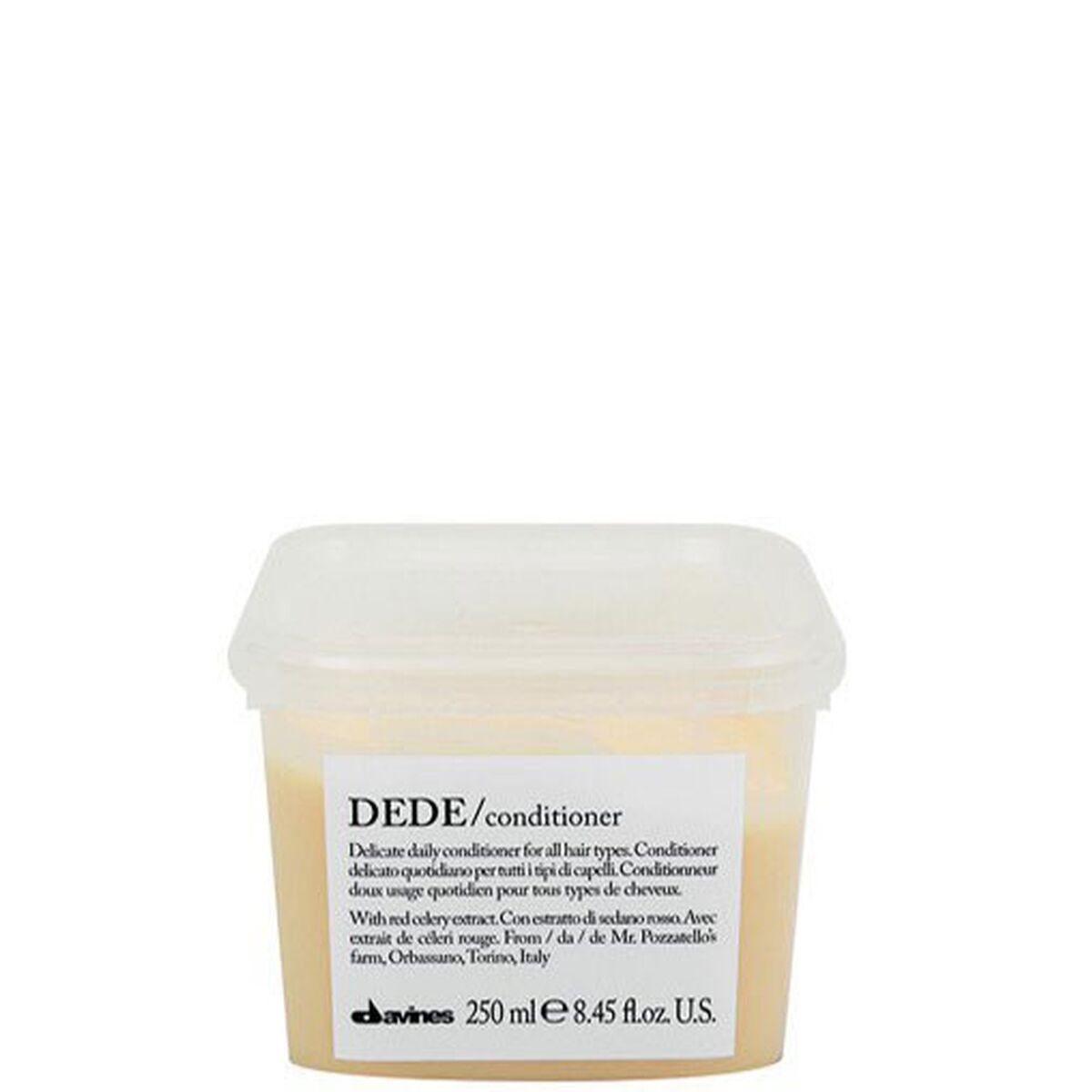 Hair Exfoliator Davines Solu Sea Salt Scrub 75 ml for Women product packaging