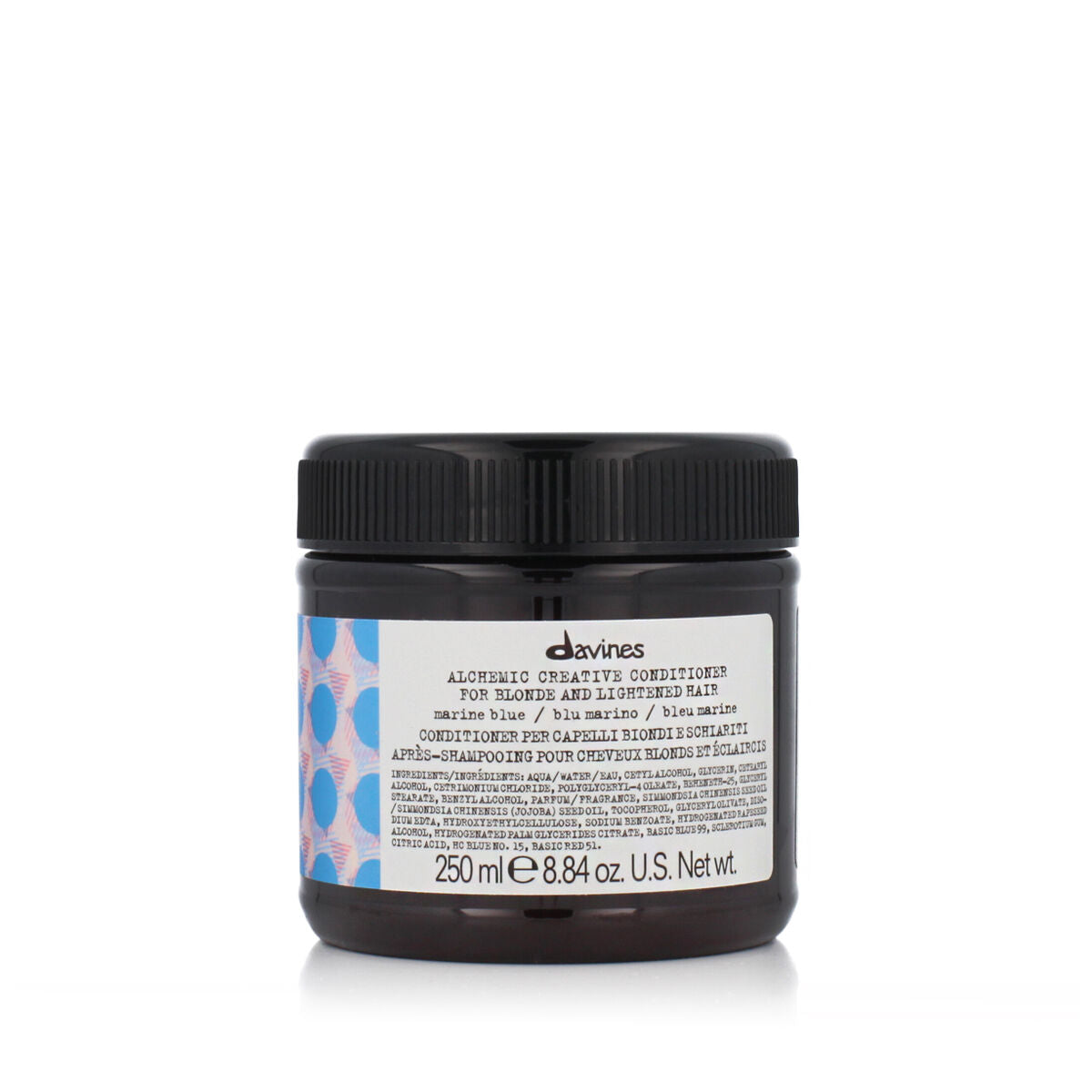 Conditioner for Blonde or Graying Hair Davines conditioner bottle