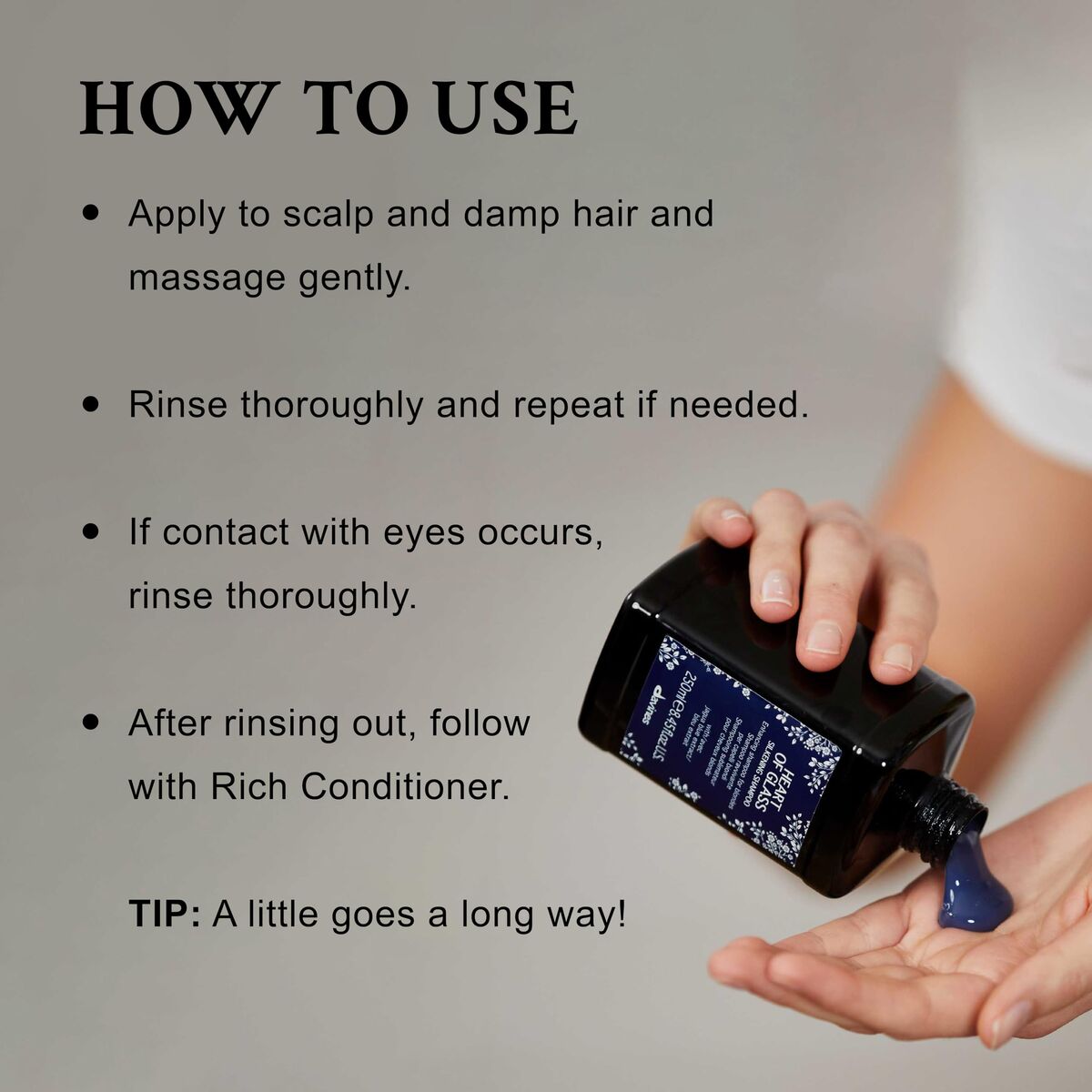 Shampoo Davines for Women shampoo bottle