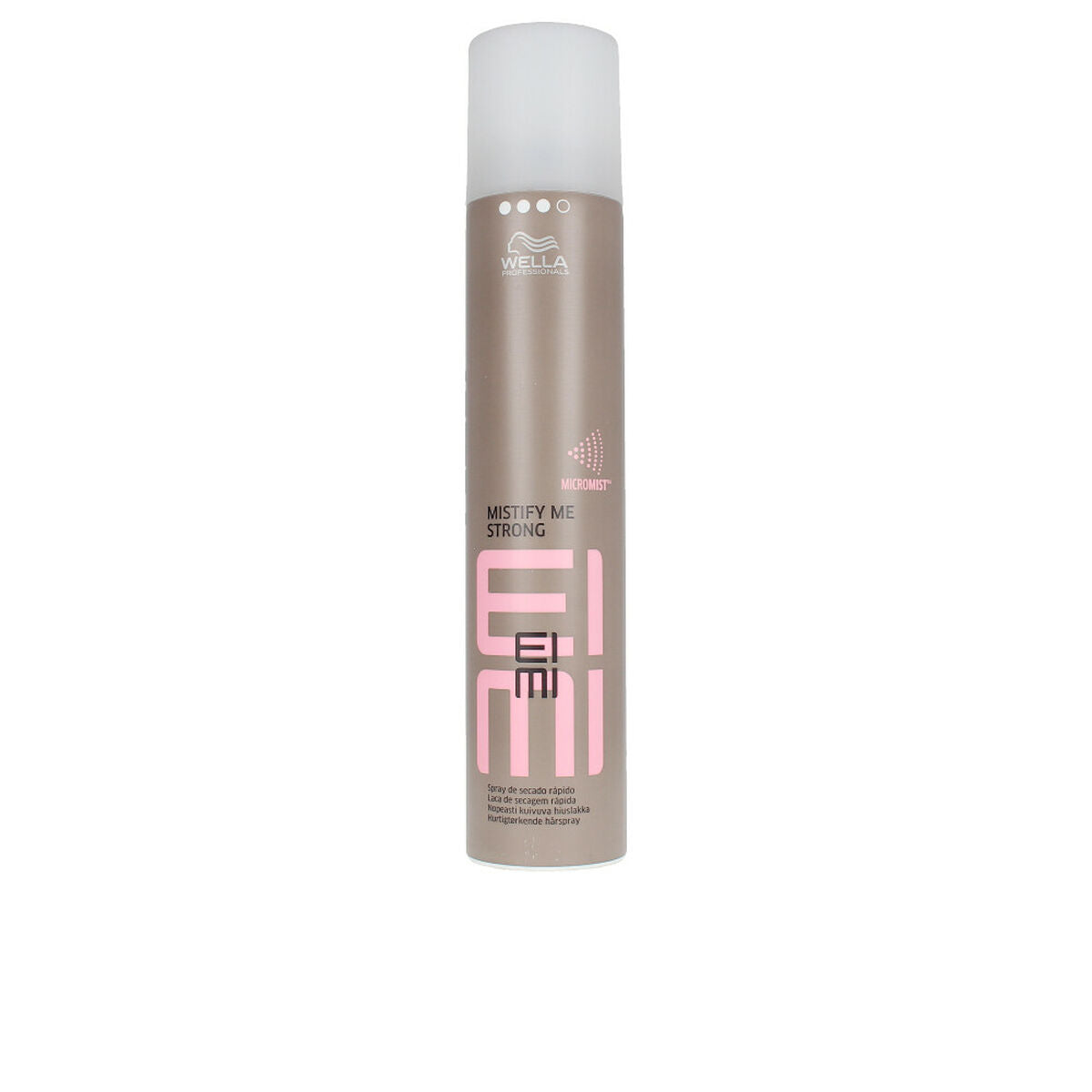 Firm Fixing Spray Eimi Wella product packaging