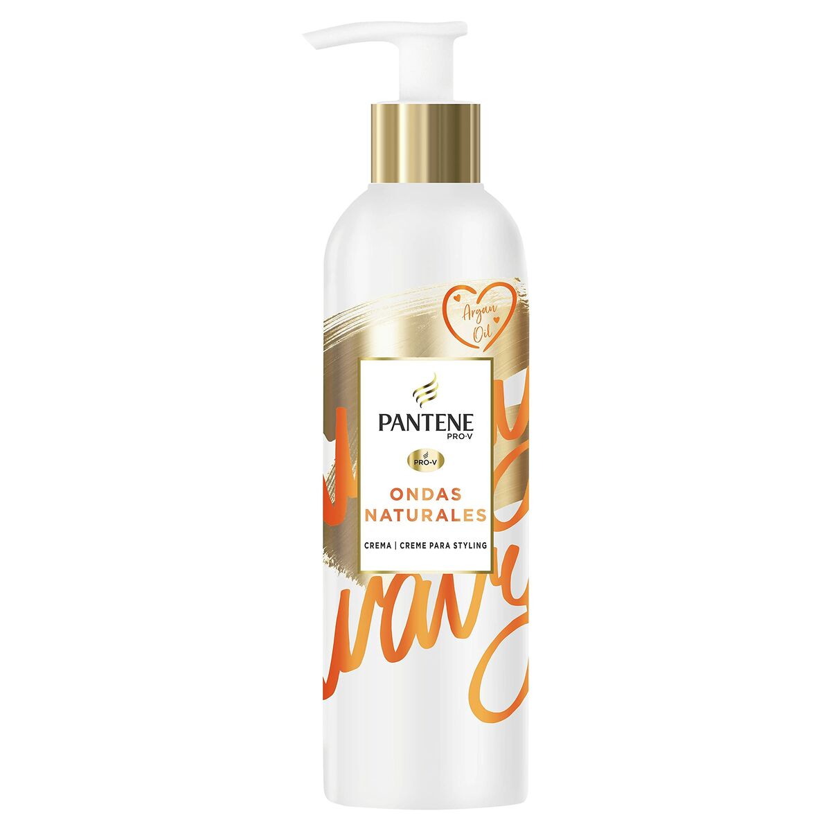 Styling Cream Pantene Ondas Naturales 235 ml for Women skincare packaging