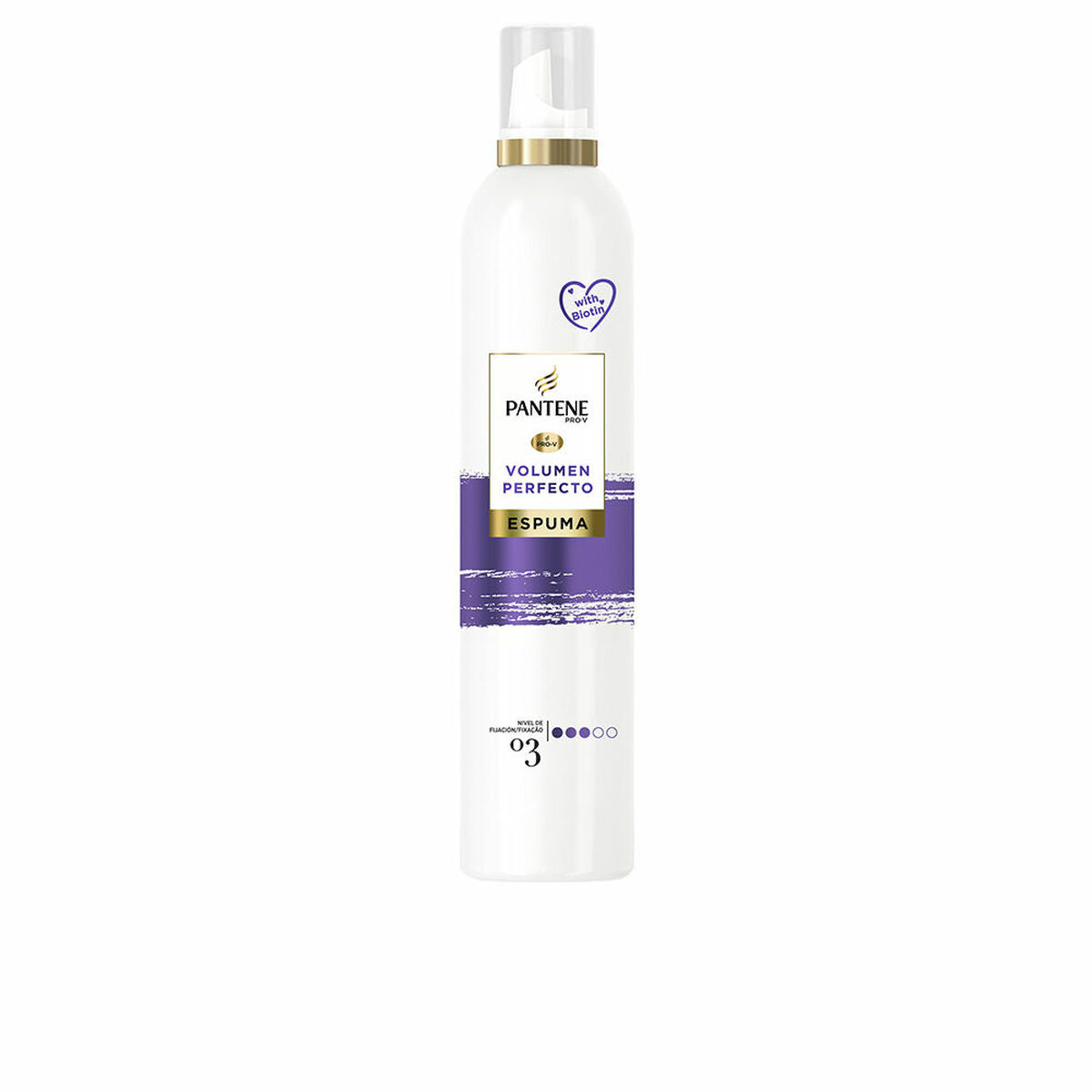 Hold Mousse Pantene Perfect Volume 300 ml product packaging