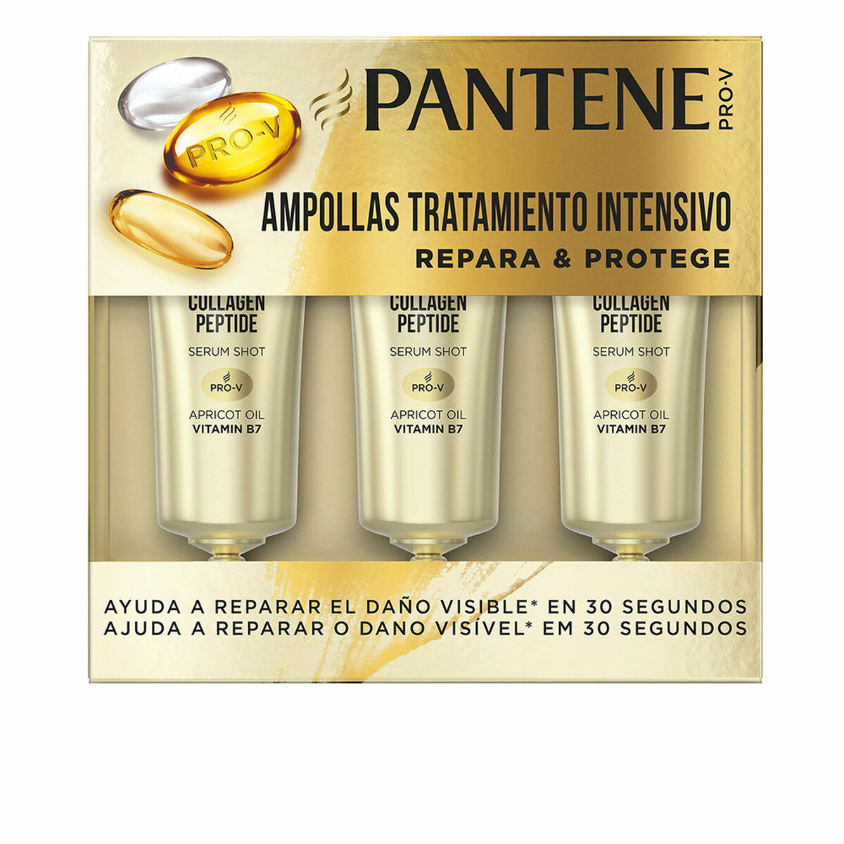 Hair Mask Pantene REPARA & PROTEGE 15 ml hair mask packaging
