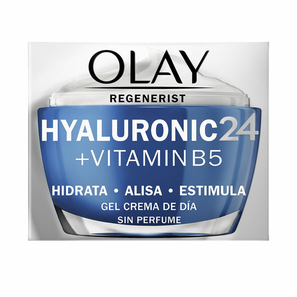 Moisturising Day Cream Olay Hyaluronic 24 50 ml Vitamin B5 for Women skincare packaging