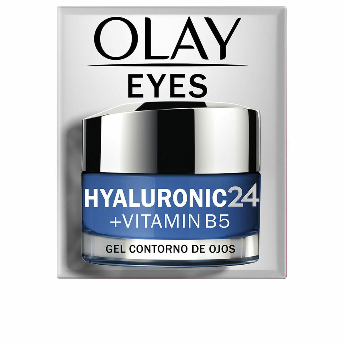 Gel for Eye Area Olay Hyaluronic 24 15 ml Vitamin B5 for Women skincare packaging