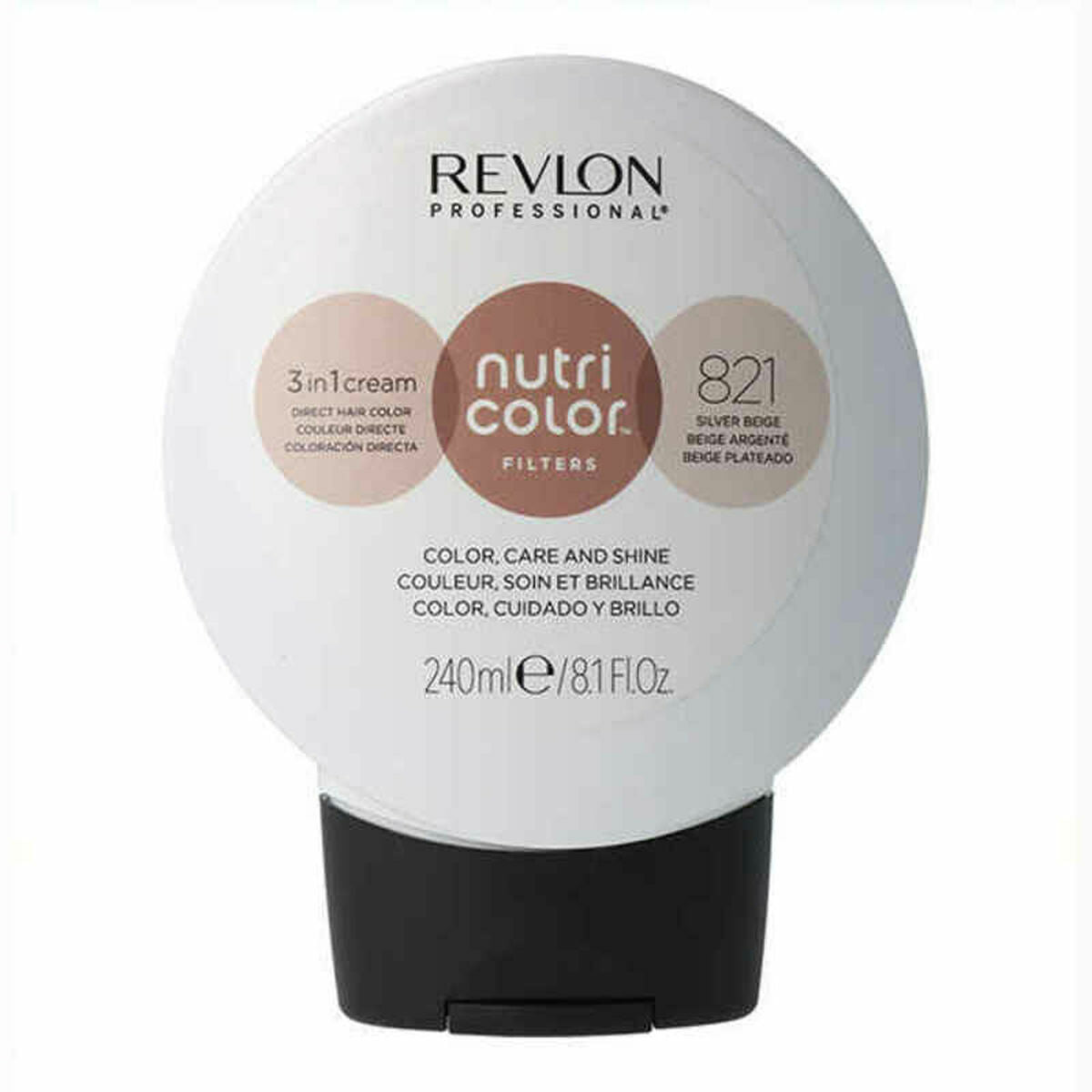 Permanent Dye Revlon Beige Nº 821 240 ml for Women product packaging